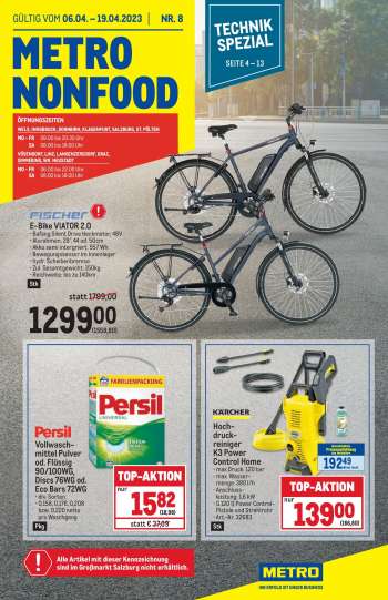 Angebote Metro - 6.4.2023 - 19.4.2023.