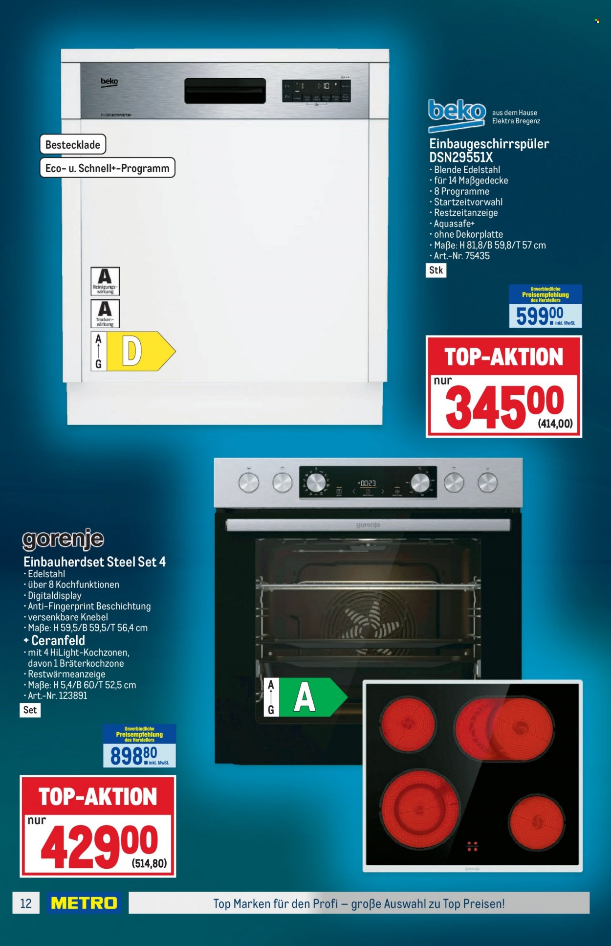 Angebote Metro - 6.4.2023 - 19.4.2023. Seite 12