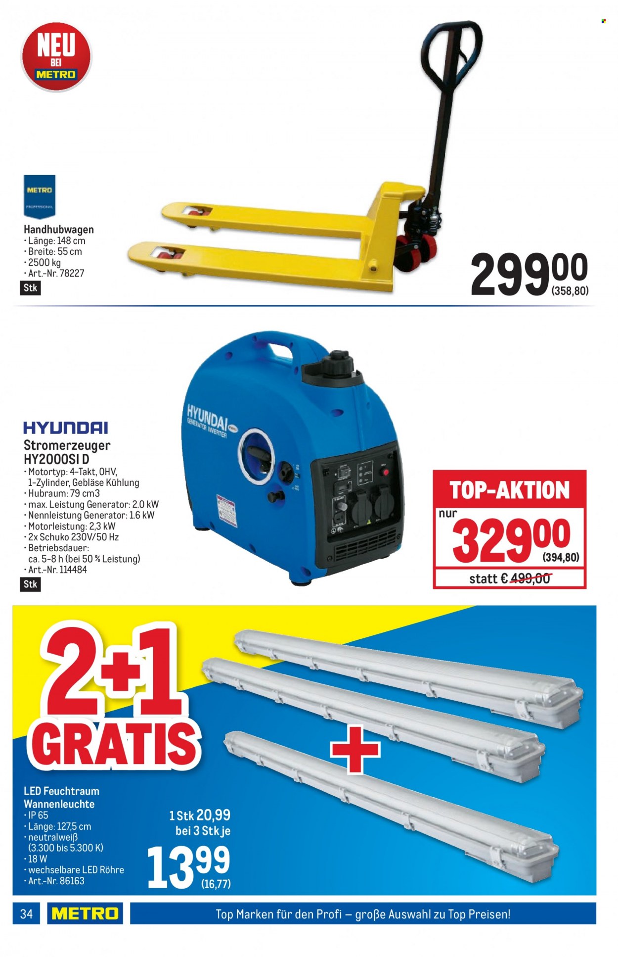 Angebote Metro - 6.4.2023 - 19.4.2023. Seite 34