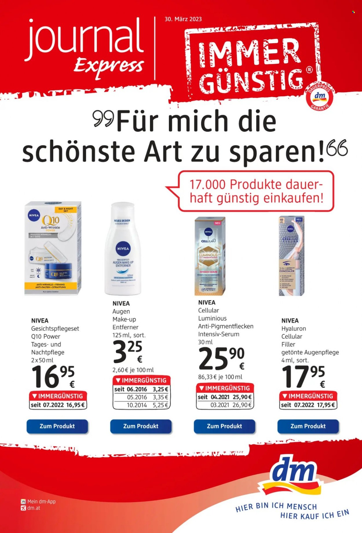 Angebote dm drogerie - 1.4.2023 - 26.4.2023. Seite 1