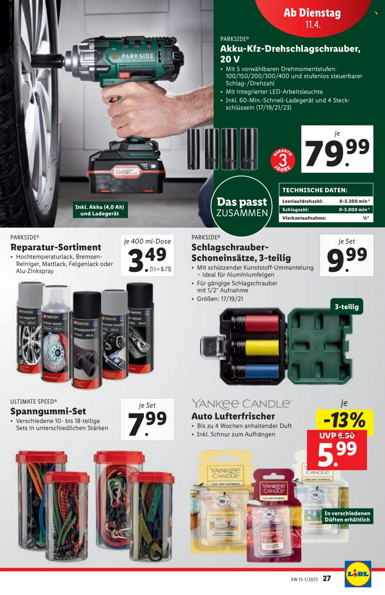 Angebote Lidl - 6.4.2023 - 12.4.2023. Seite 27