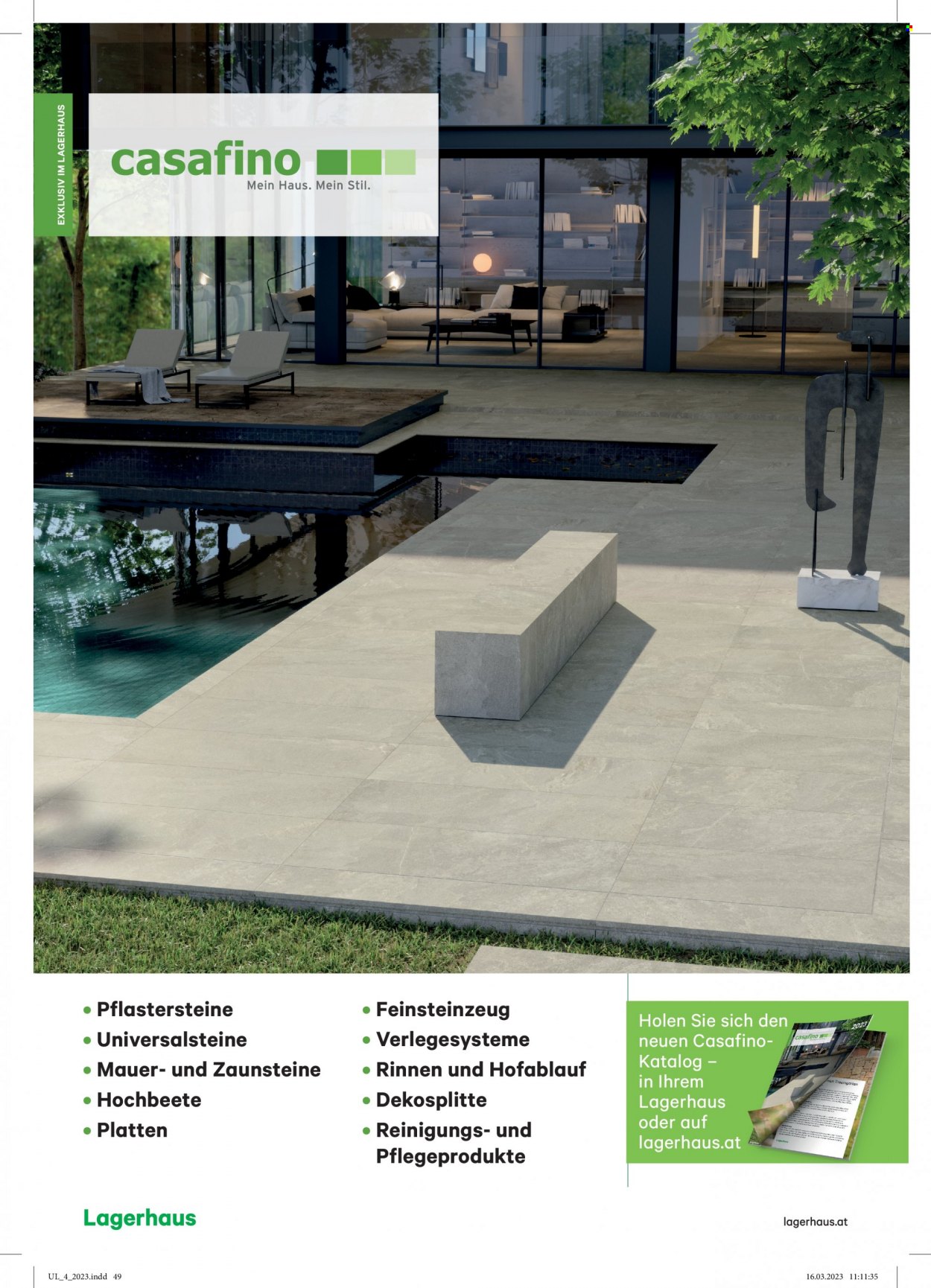 Angebote Lagerhaus - 1.4.2023 - 30.4.2023. Seite 49