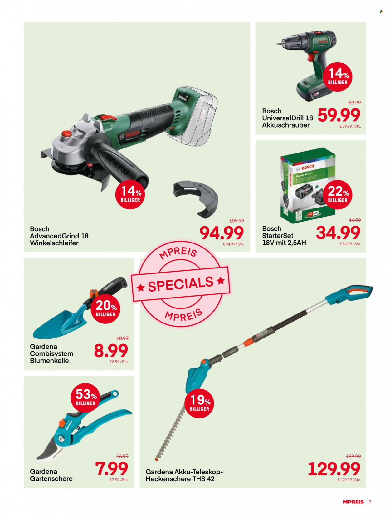 Angebote MPREIS - 3.4.2023 - 9.4.2023. Seite 7