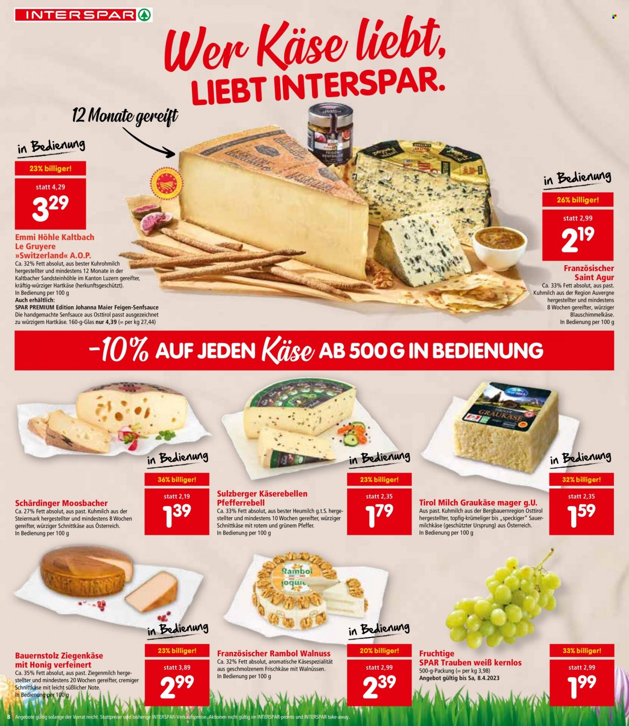Angebote INTERSPAR - 4.4.2023 - 12.4.2023. Seite 8