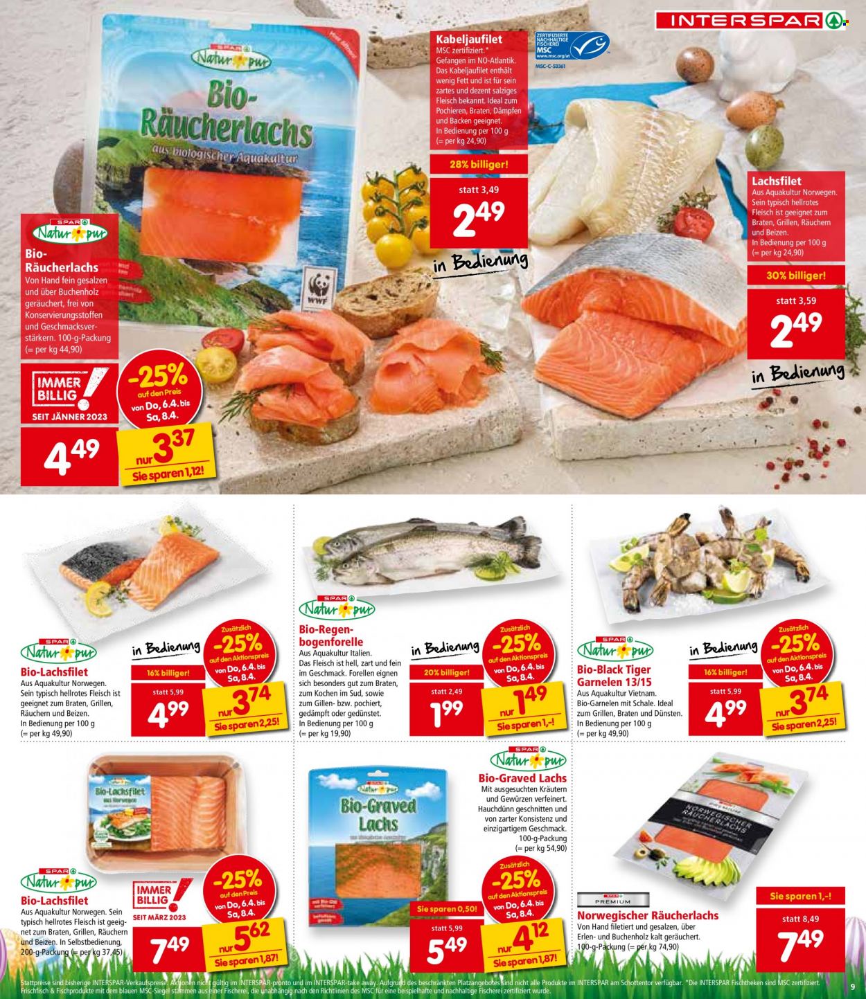 Angebote INTERSPAR - 4.4.2023 - 12.4.2023. Seite 9