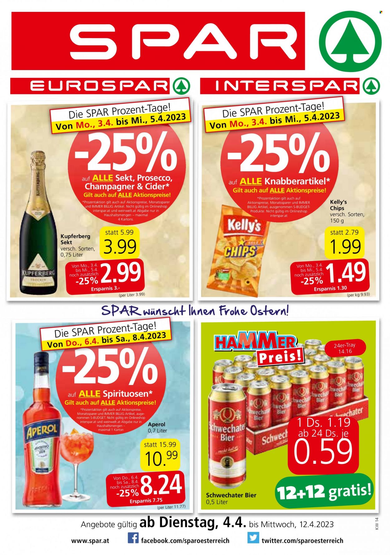 Angebote INTERSPAR - 4.4.2023 - 12.4.2023. Seite 1