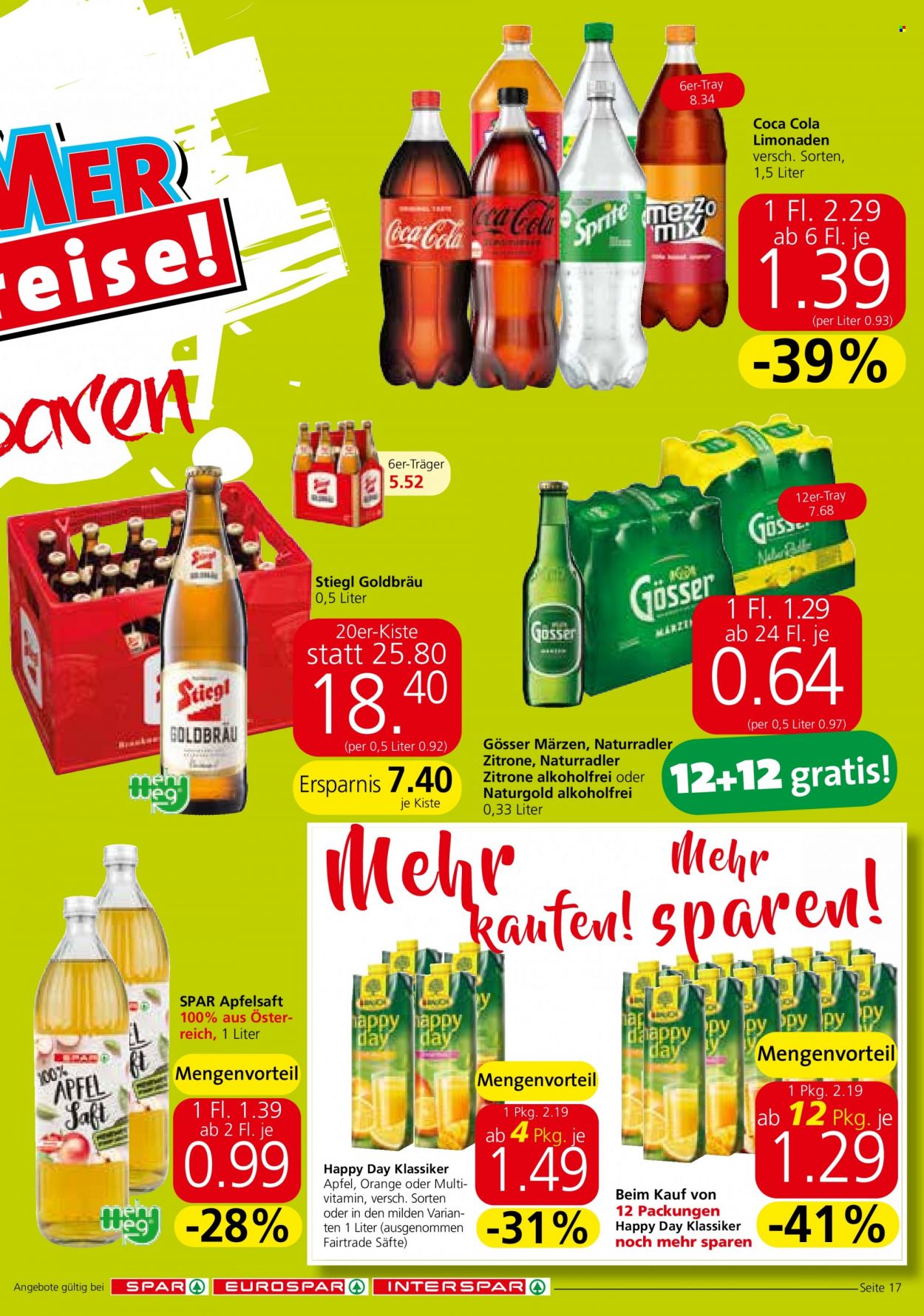 Angebote INTERSPAR - 4.4.2023 - 12.4.2023. Seite 17