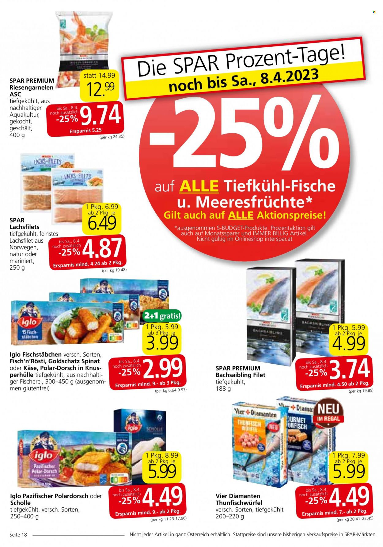 Angebote INTERSPAR - 4.4.2023 - 12.4.2023. Seite 18