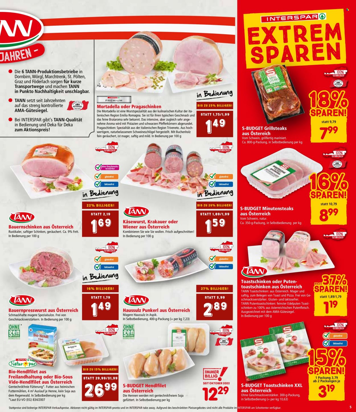 Angebote INTERSPAR - 13.4.2023 - 26.4.2023. Seite 5