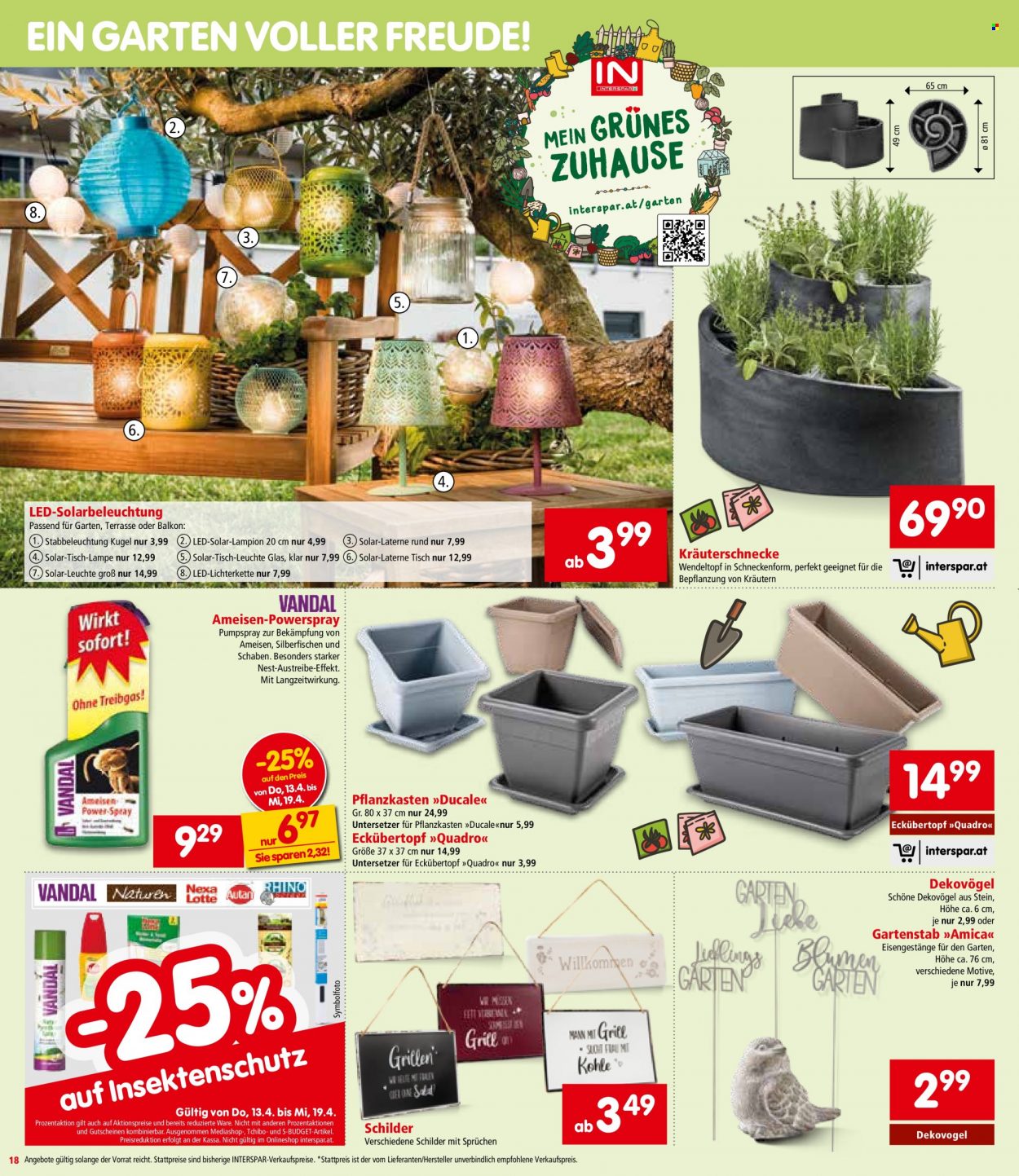 Angebote INTERSPAR - 13.4.2023 - 26.4.2023. Seite 18