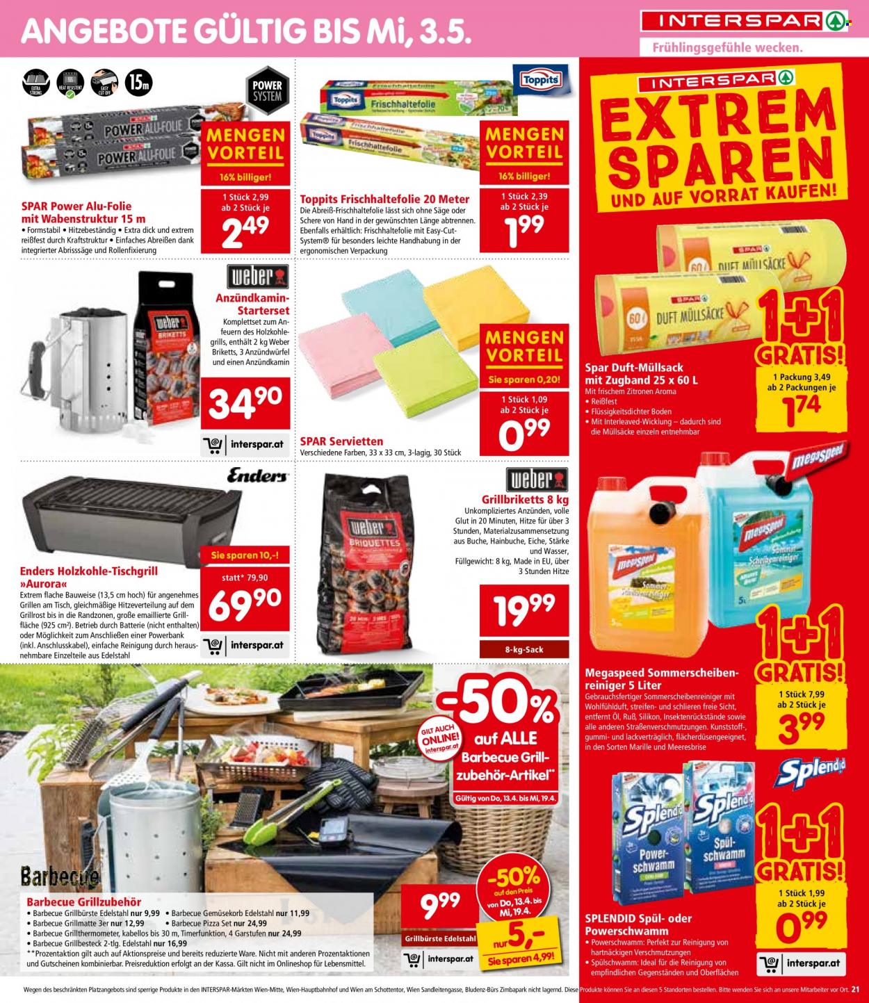 Angebote INTERSPAR - 13.4.2023 - 26.4.2023. Seite 21