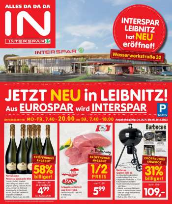 Angebote INTERSPAR - 20.4.2023 - 26.4.2023.