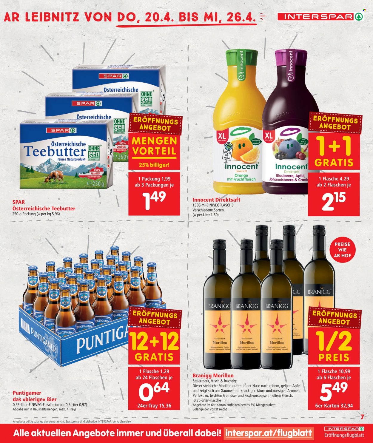 Angebote INTERSPAR - 20.4.2023 - 26.4.2023. Seite 7