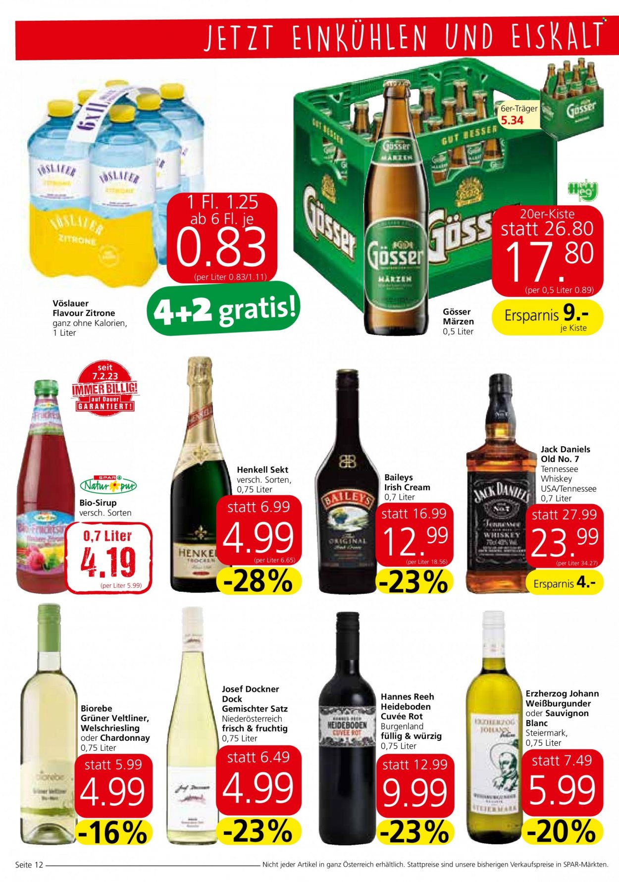 Angebote INTERSPAR - 13.4.2023 - 26.4.2023. Seite 12