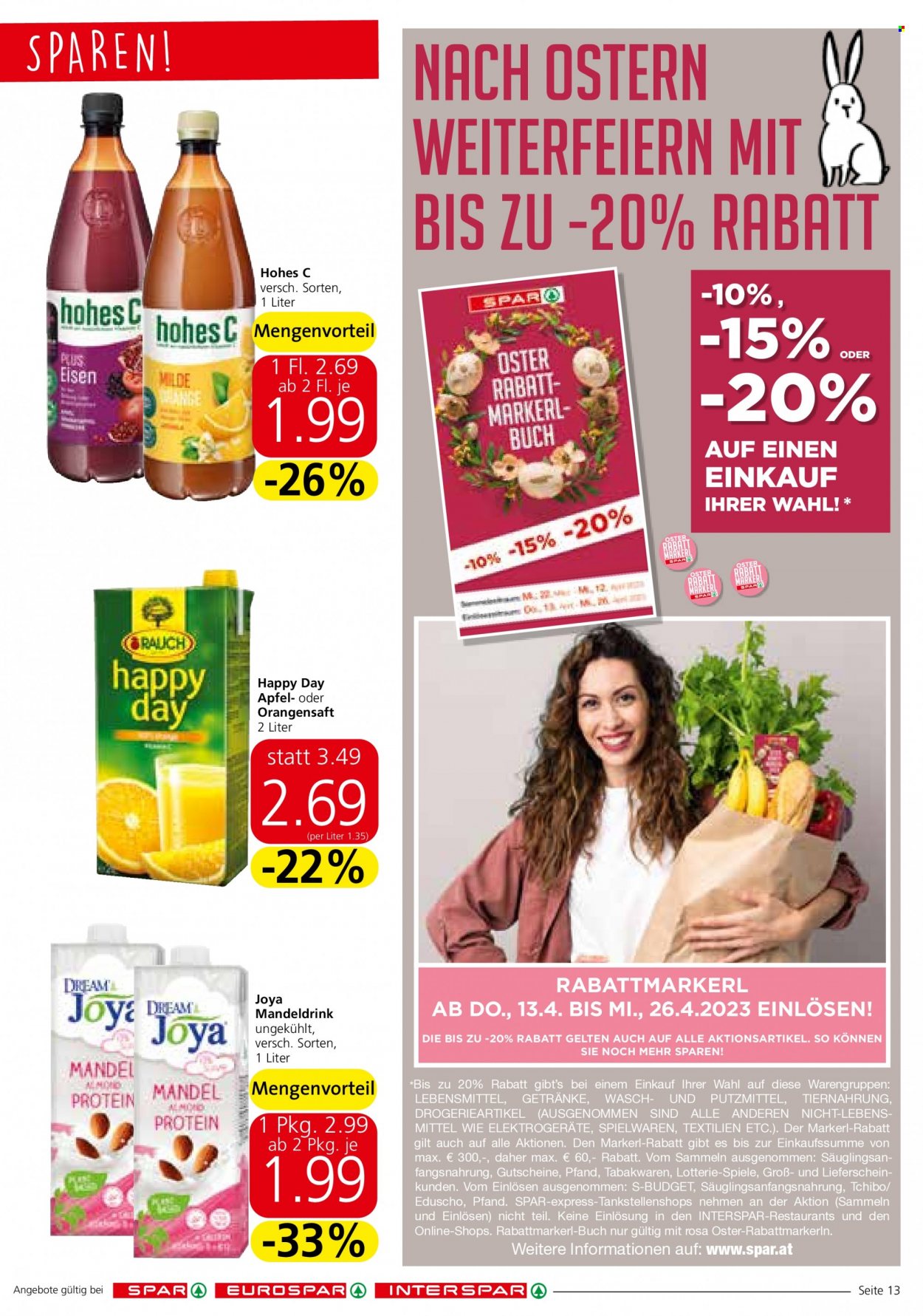 Angebote INTERSPAR - 13.4.2023 - 26.4.2023. Seite 13