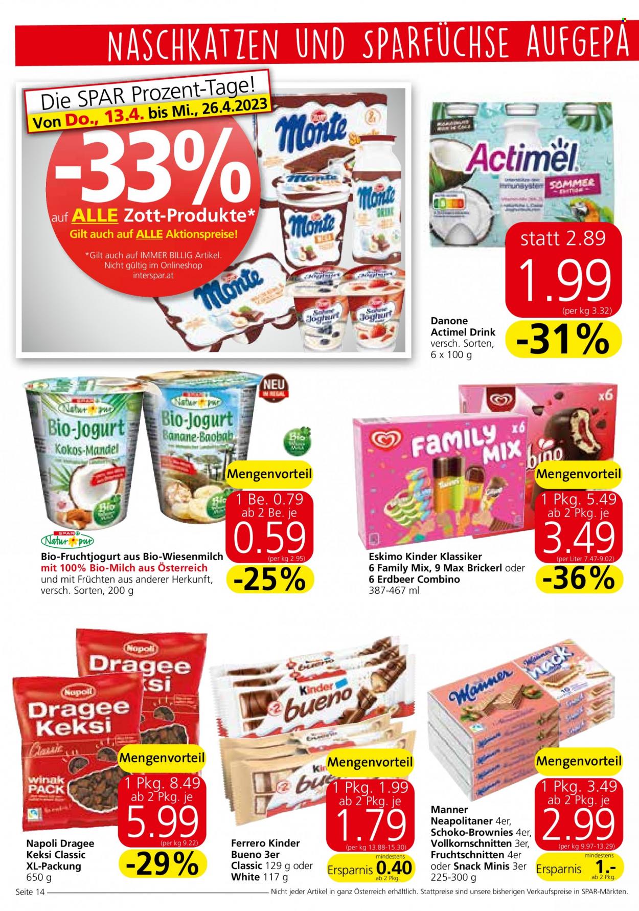 Angebote INTERSPAR - 13.4.2023 - 26.4.2023. Seite 14