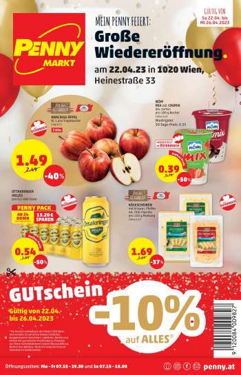 Angebote Penny - 22.4.2023 - 26.4.2023.