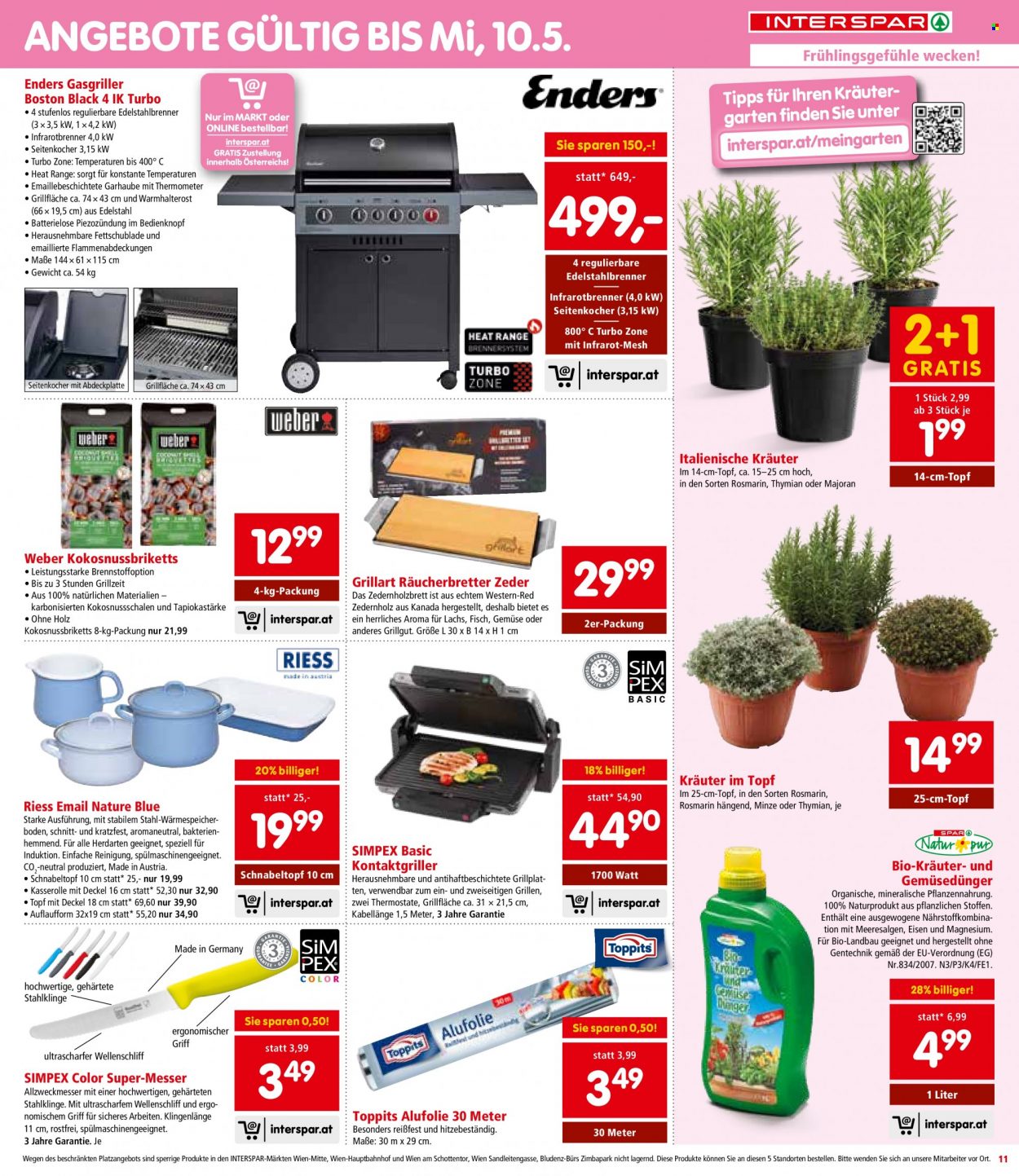 Angebote INTERSPAR - 20.4.2023 - 26.4.2023. Seite 11