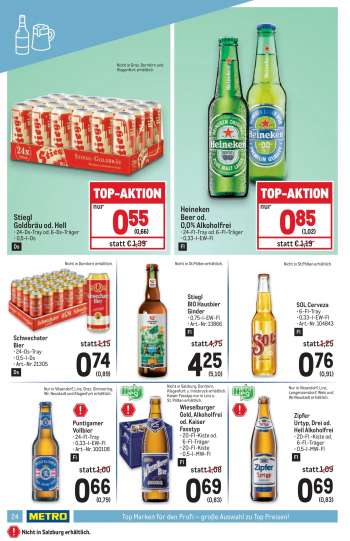 thumbnail - Stiegl Goldbräu od. Hell