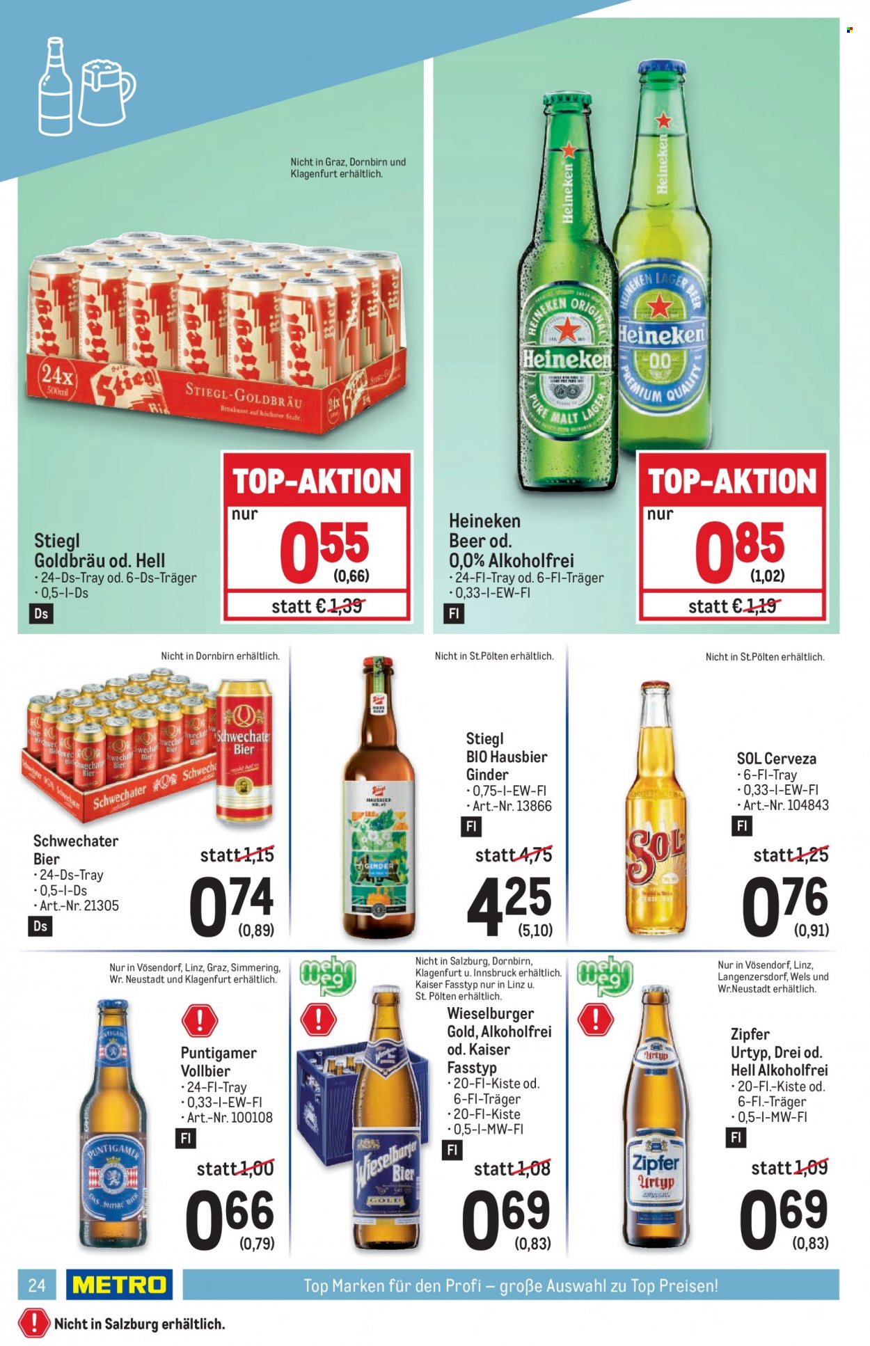 Angebote Metro - 20.4.2023 - 3.5.2023. Seite 24
