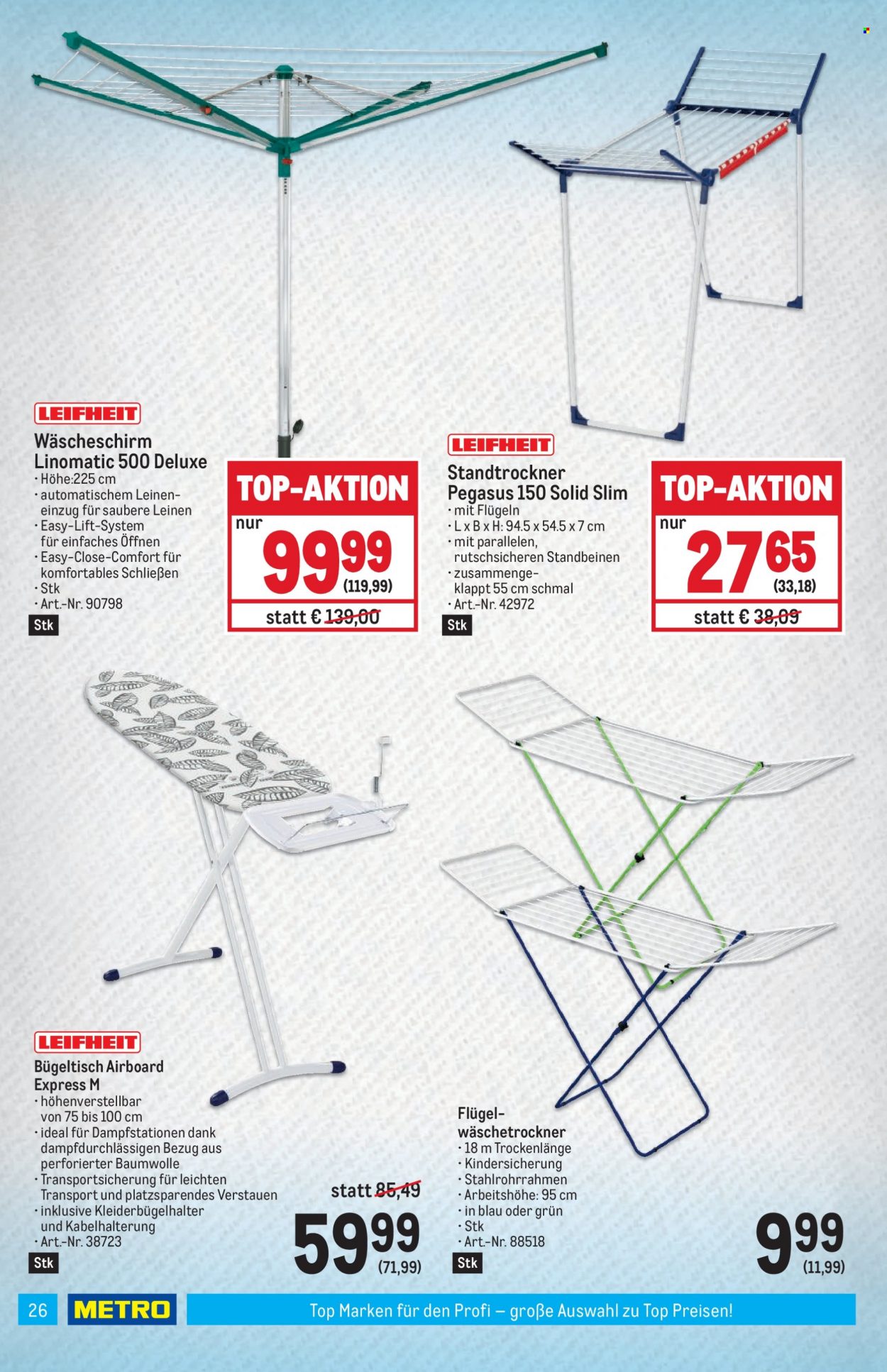 Angebote Metro - 20.4.2023 - 3.5.2023. Seite 26