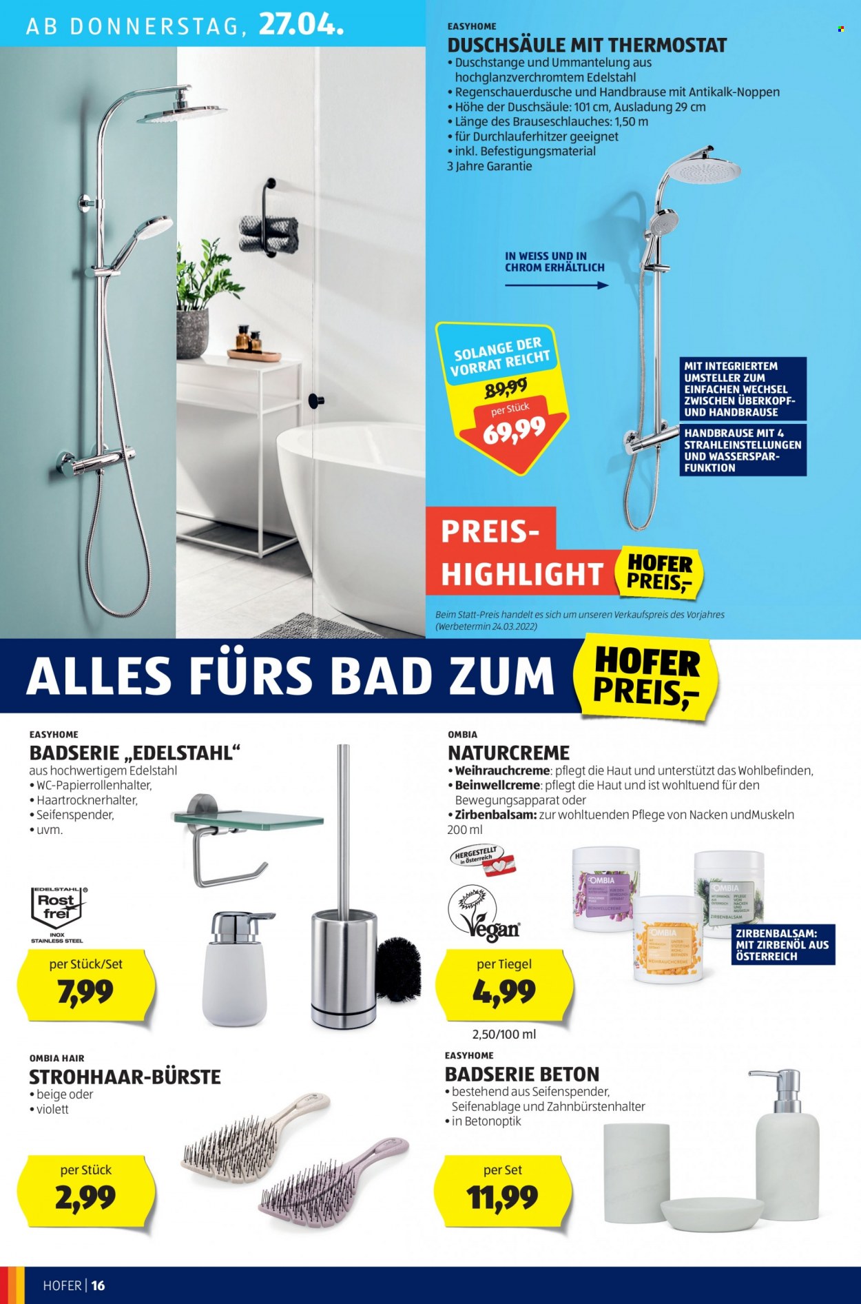 Angebote Hofer - 21.4.2023 - 27.4.2023. Seite 18