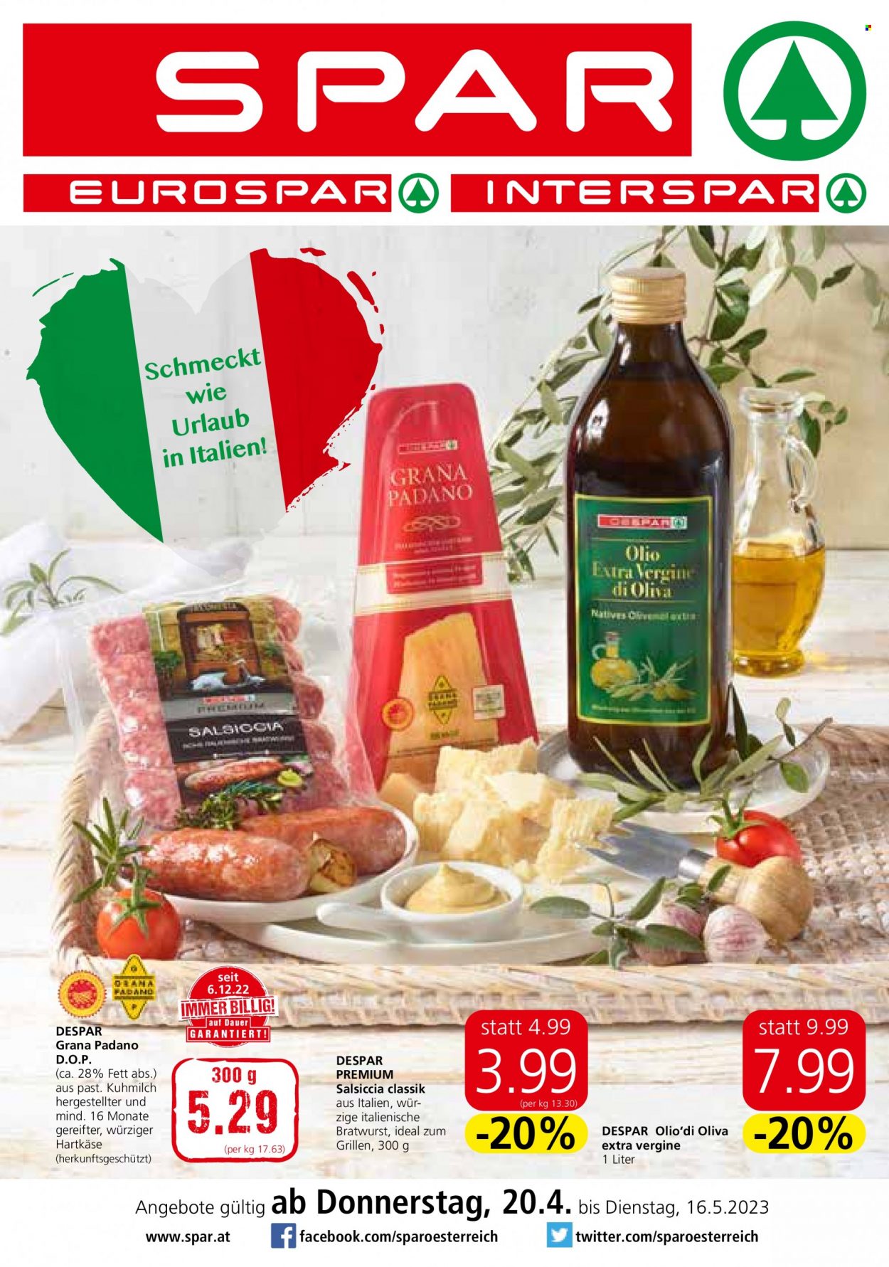 Angebote INTERSPAR - 20.4.2023 - 16.5.2023. Seite 1