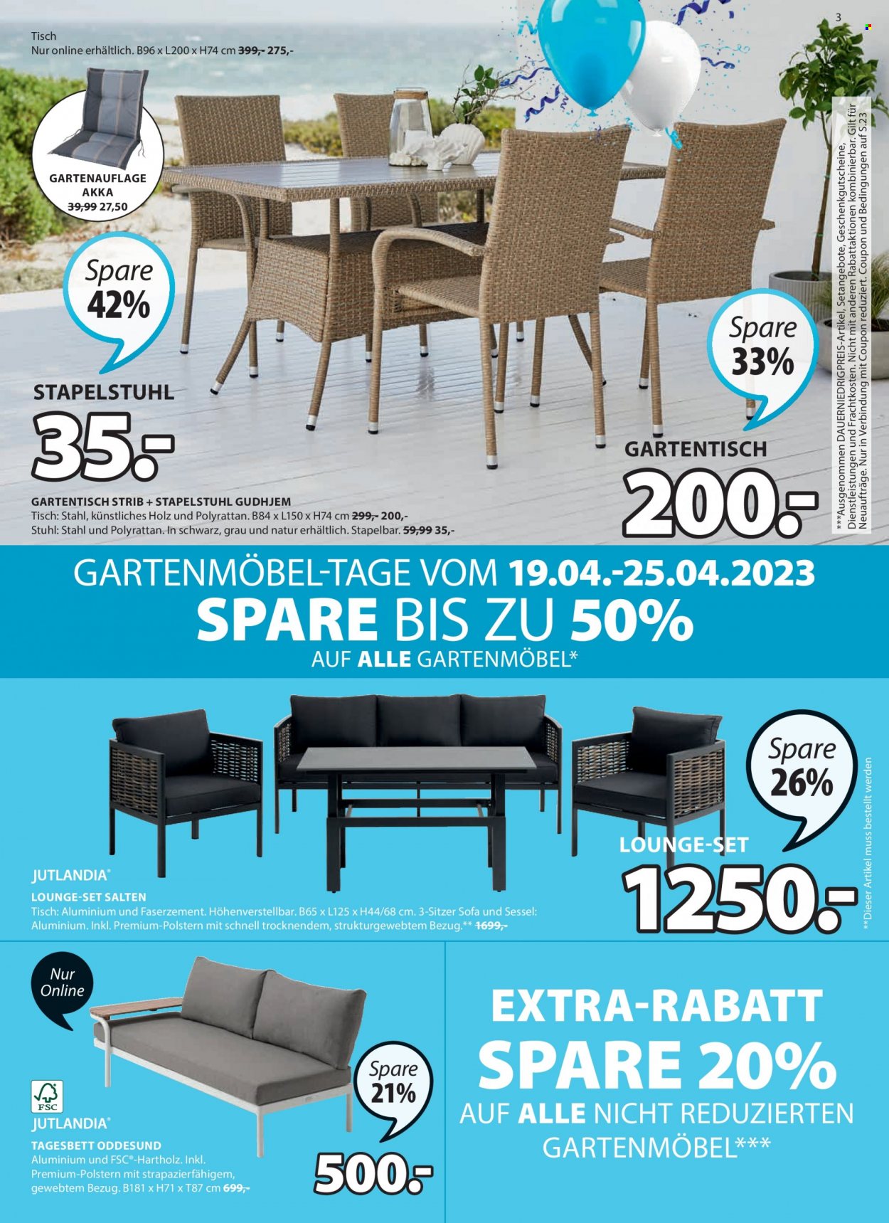 Angebote JYSK - 19.4.2023 - 2.5.2023. Seite 3