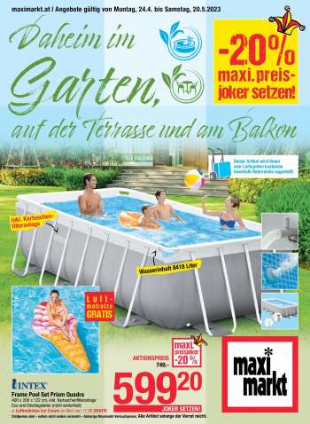Angebote Maximarkt - 24.4.2023 - 20.5.2023.