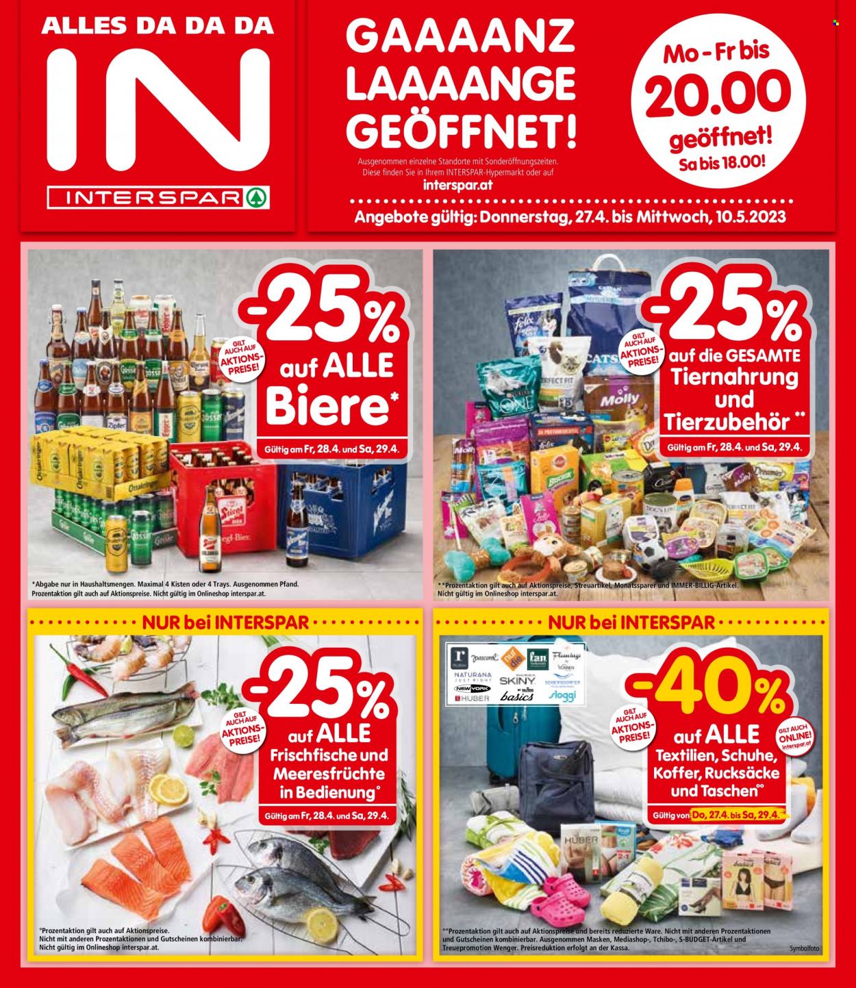 Angebote INTERSPAR - 27.4.2023 - 10.5.2023. Seite 1