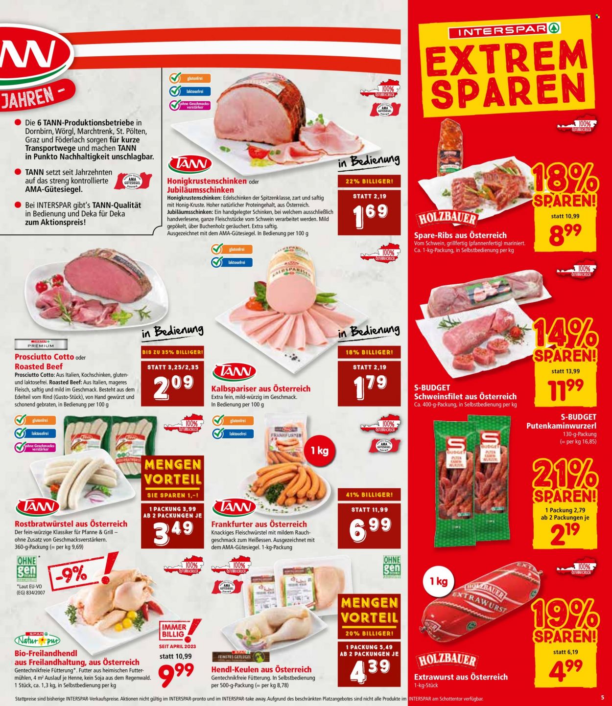Angebote INTERSPAR - 27.4.2023 - 10.5.2023. Seite 5