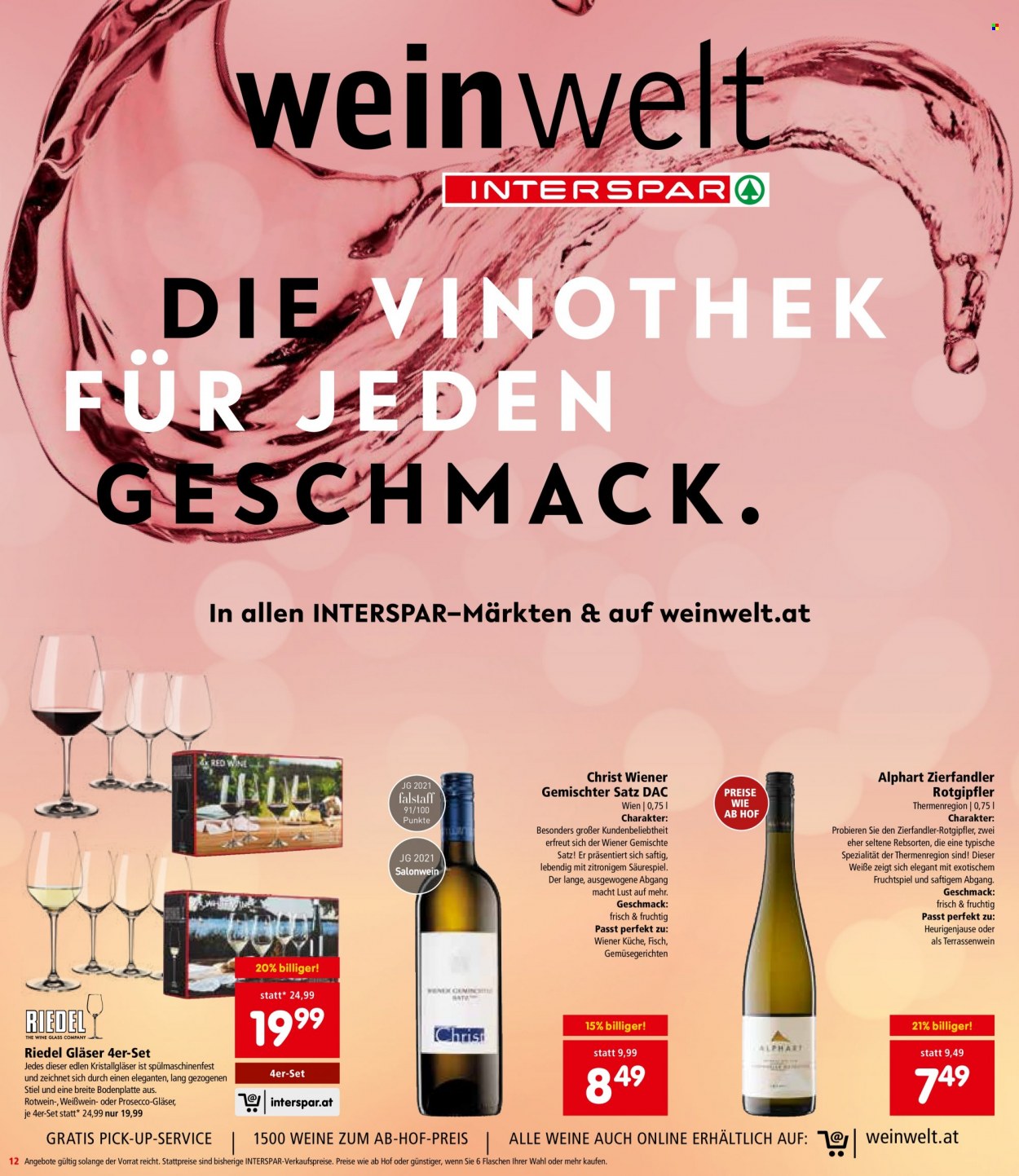 Angebote INTERSPAR - 27.4.2023 - 10.5.2023. Seite 12