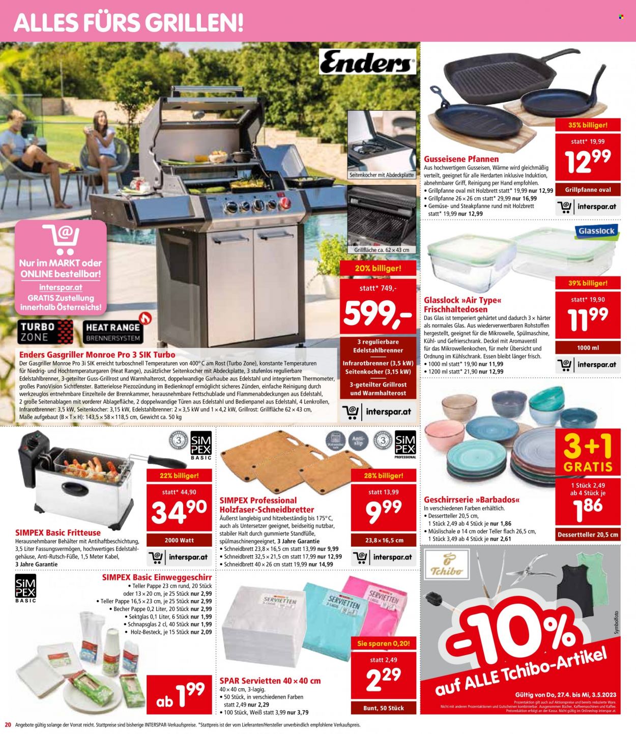 Angebote INTERSPAR - 27.4.2023 - 10.5.2023. Seite 20