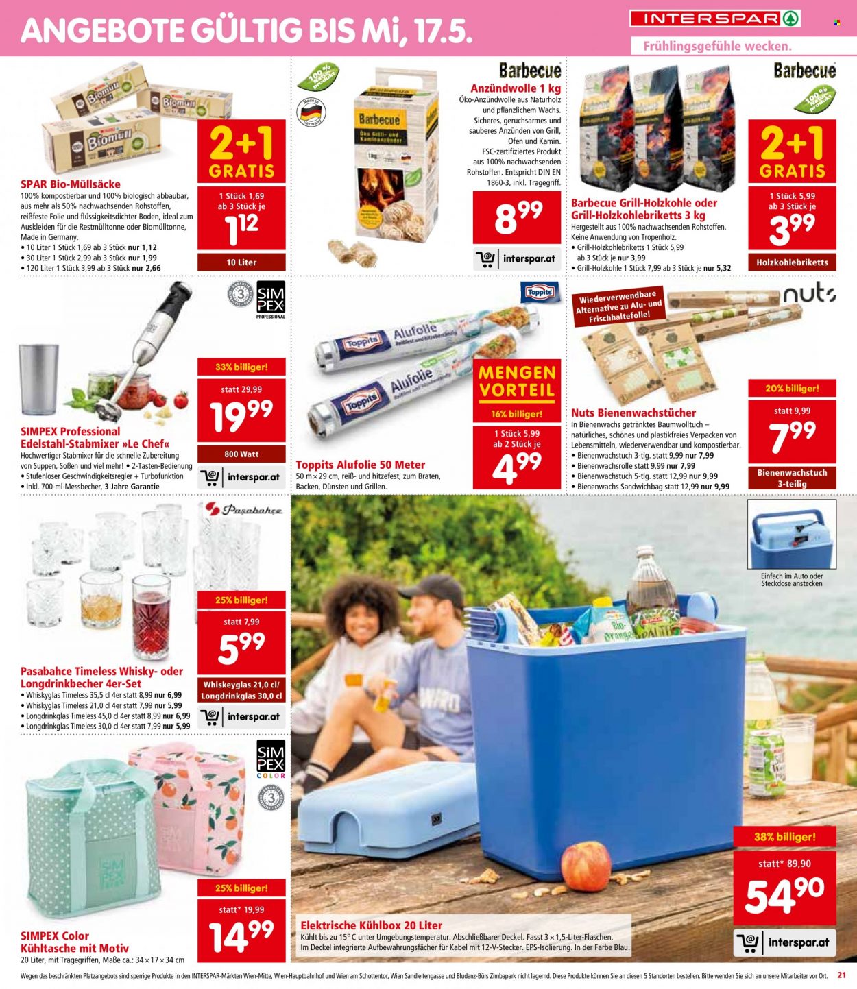 Angebote INTERSPAR - 27.4.2023 - 10.5.2023. Seite 21