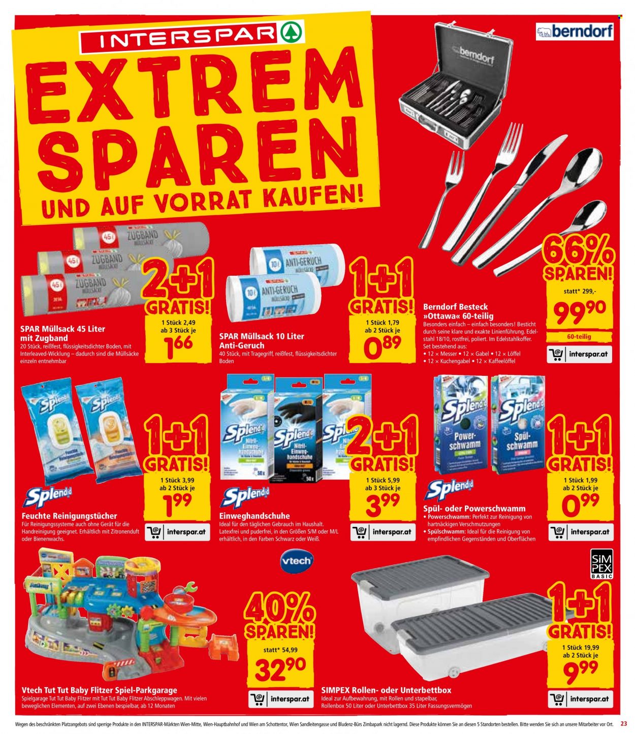 Angebote INTERSPAR - 27.4.2023 - 10.5.2023. Seite 23