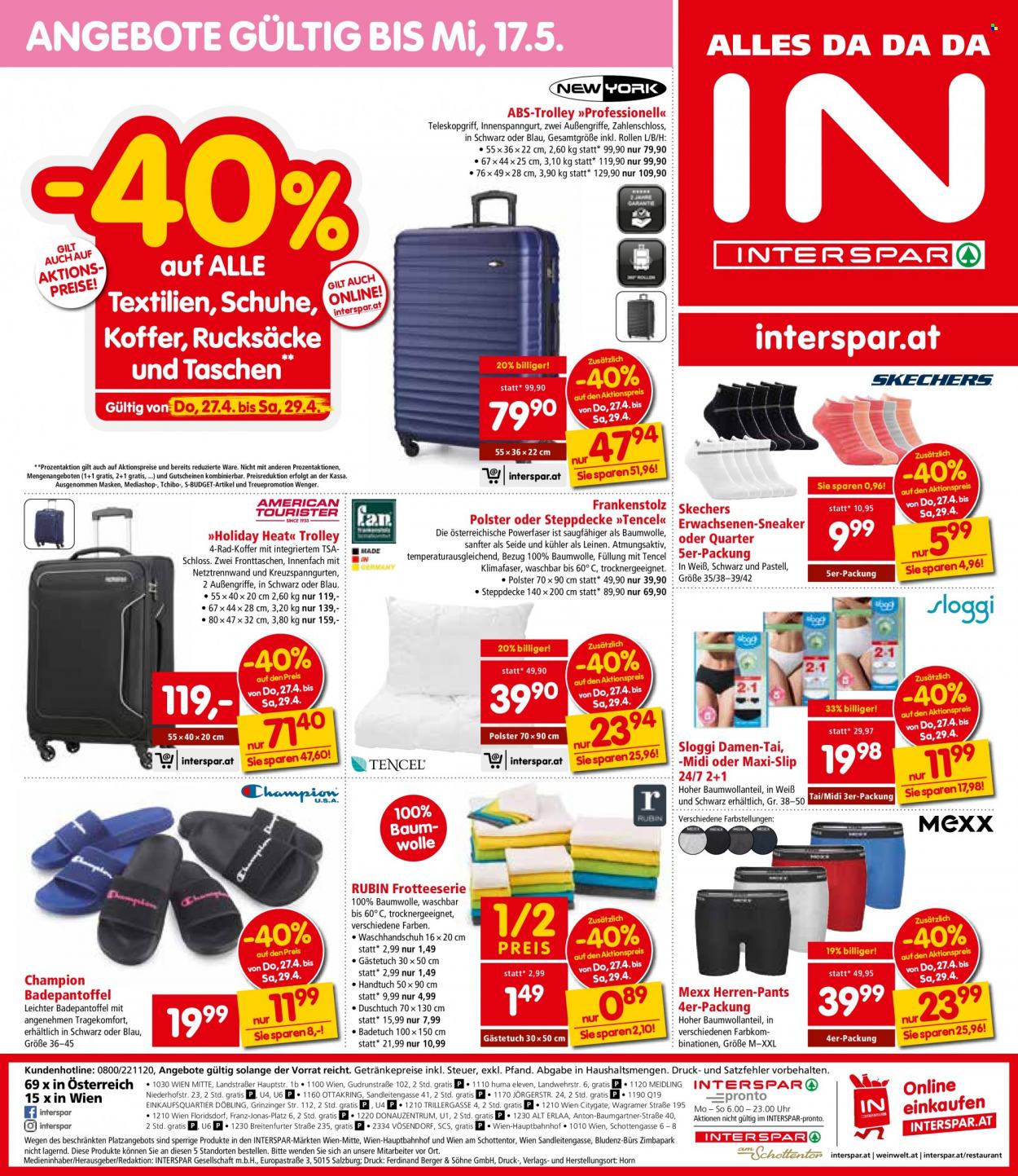 Angebote INTERSPAR - 27.4.2023 - 10.5.2023. Seite 24