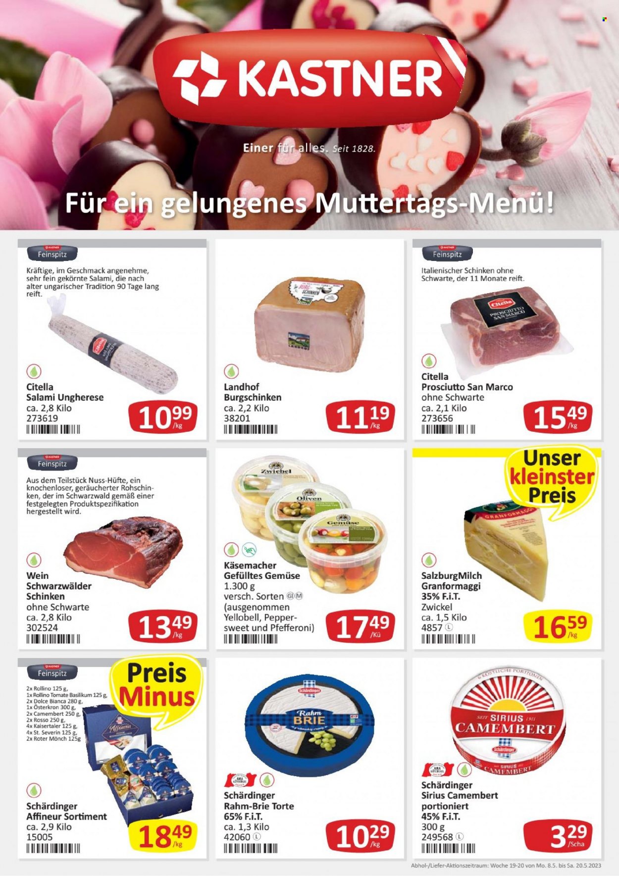 Angebote KASTNER - 8.5.2023 - 20.5.2023. Seite 1