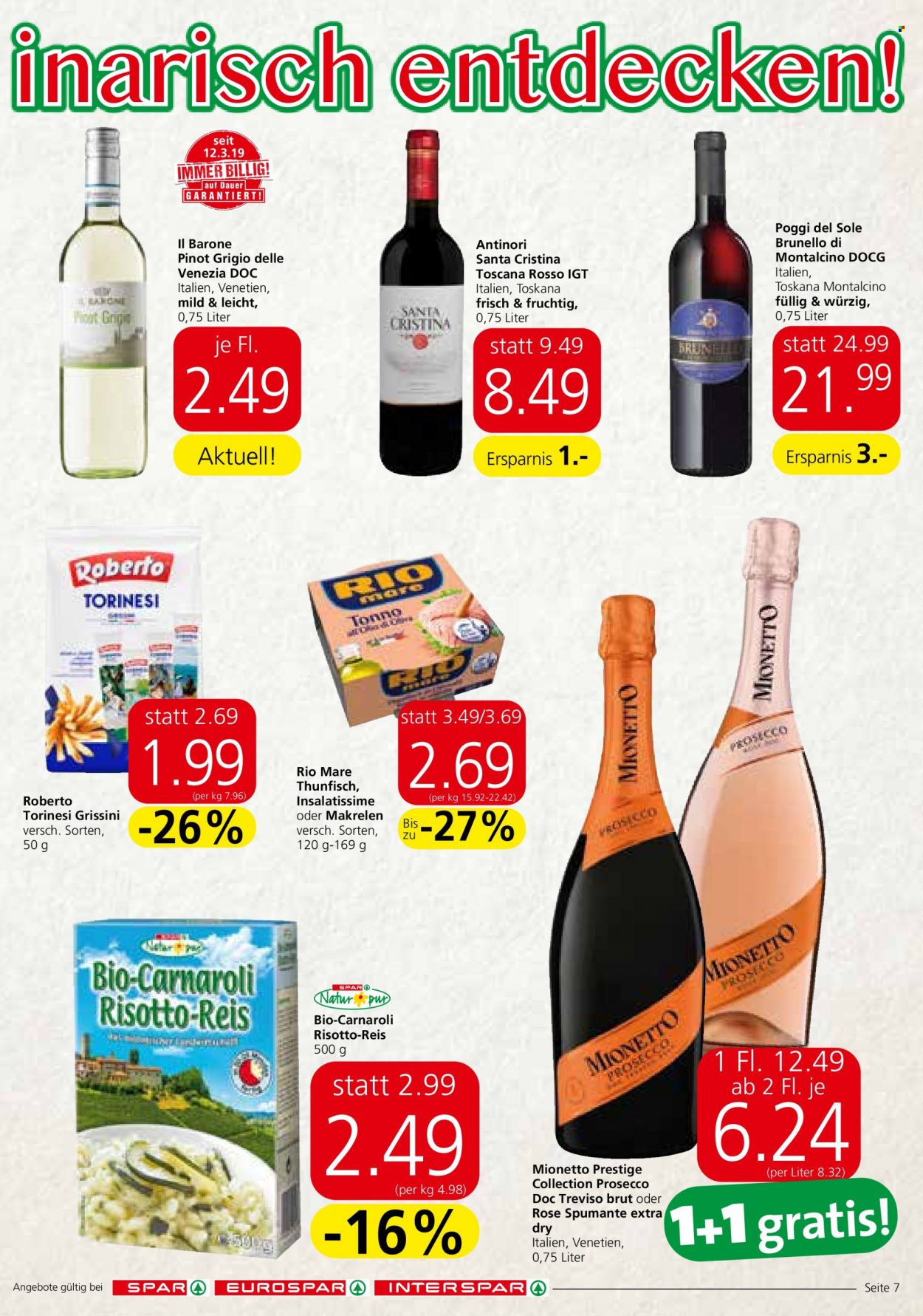 Angebote INTERSPAR - 27.4.2023 - 10.5.2023. Seite 7