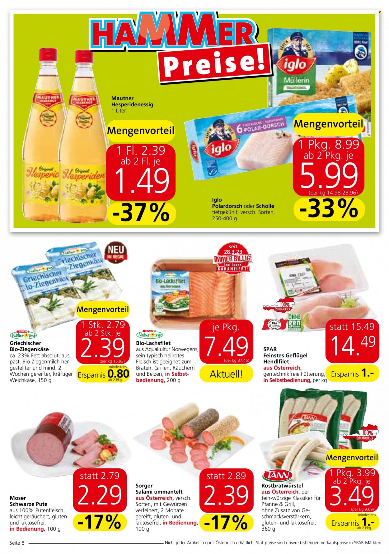 Angebote INTERSPAR - 27.4.2023 - 10.5.2023. Seite 8