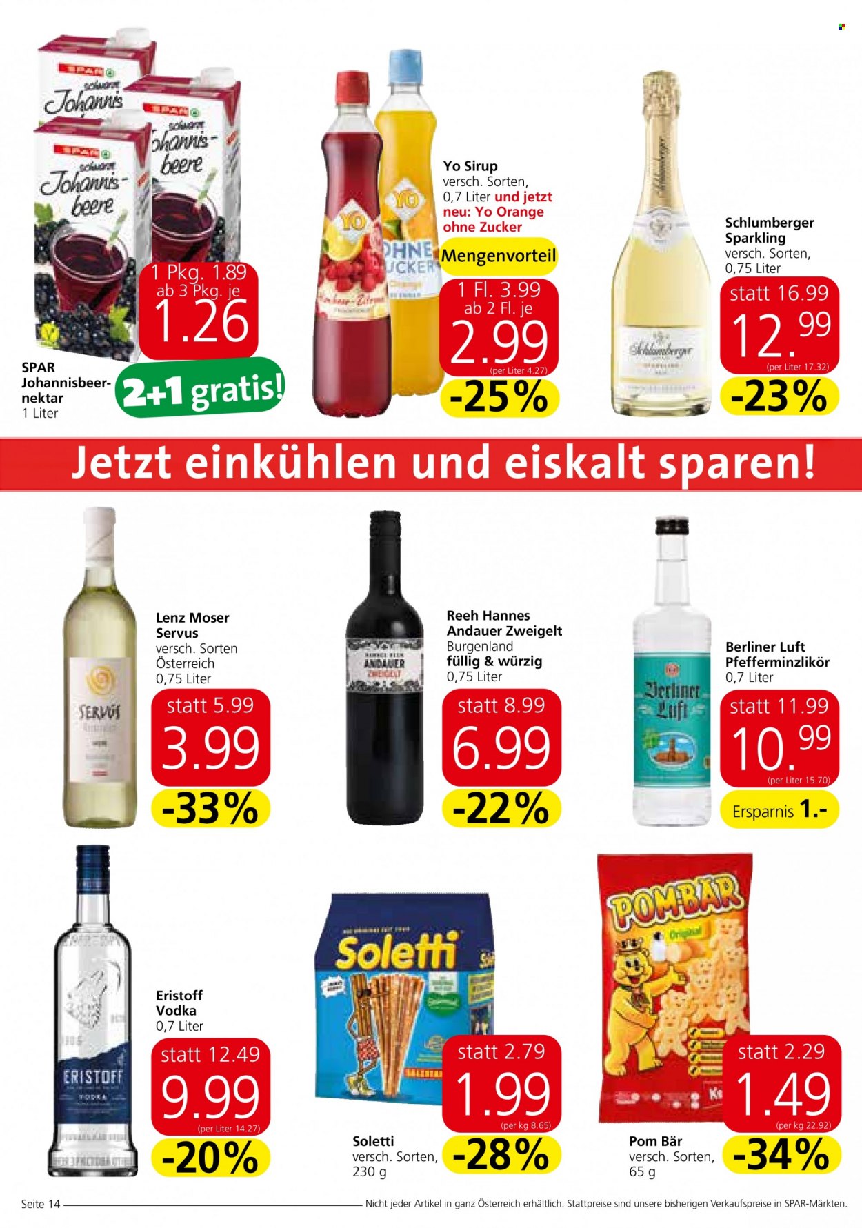 Angebote INTERSPAR - 27.4.2023 - 10.5.2023. Seite 14