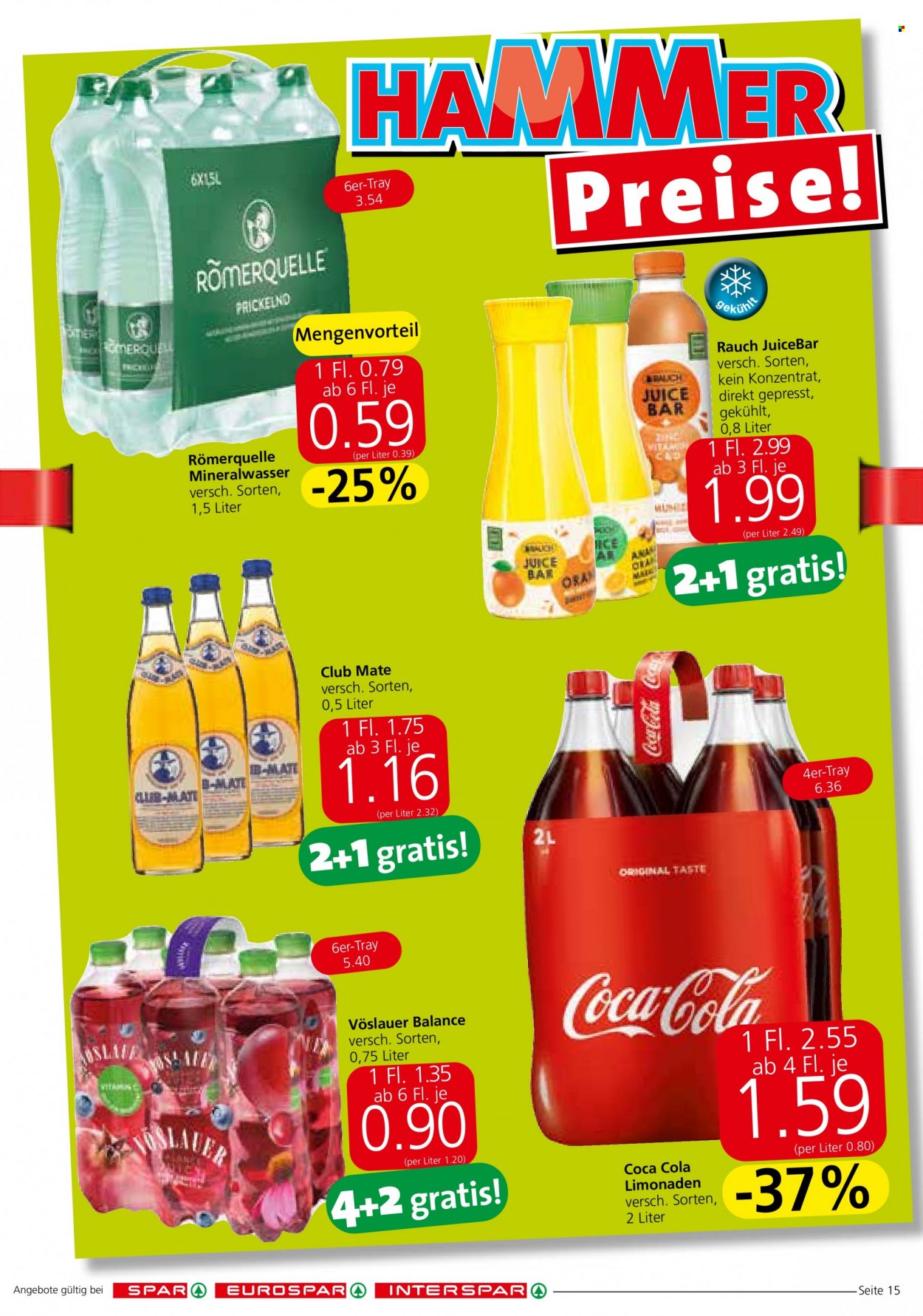 Angebote INTERSPAR - 27.4.2023 - 10.5.2023. Seite 15