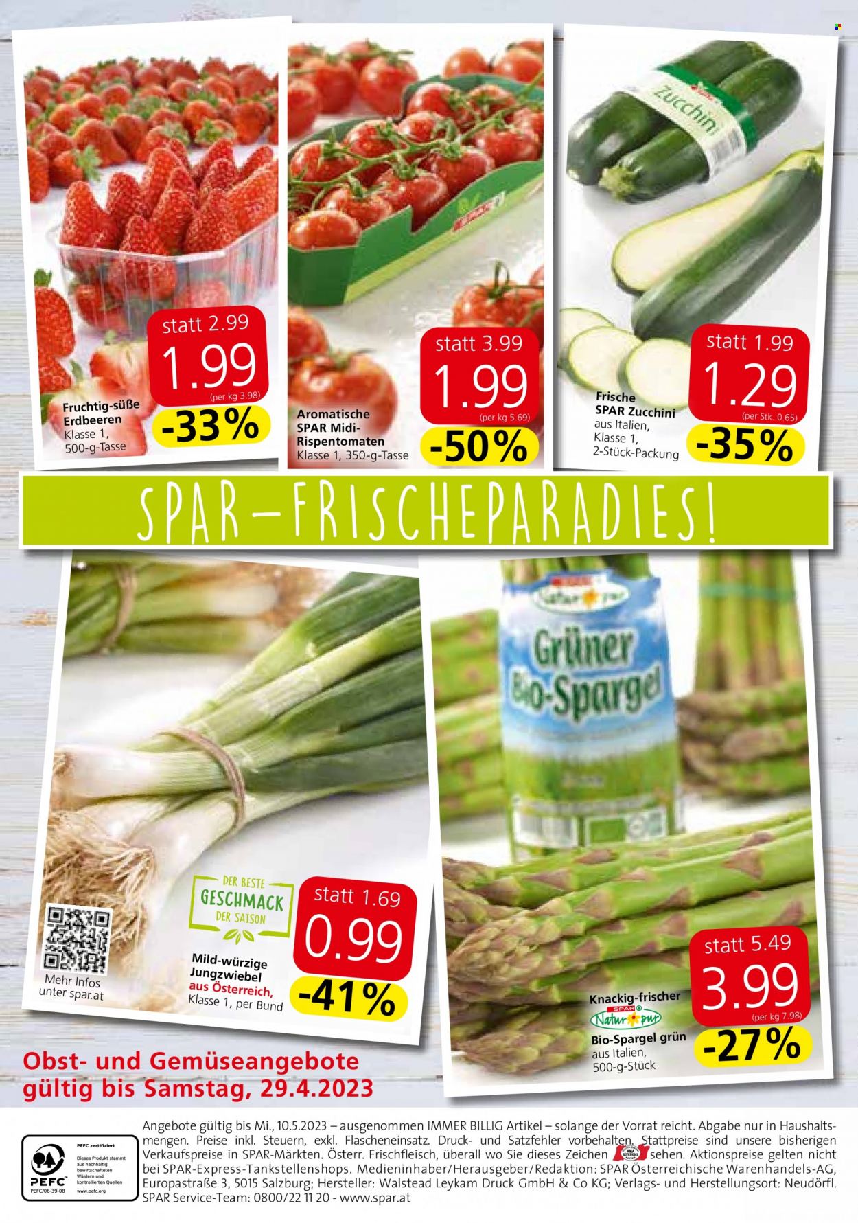 Angebote INTERSPAR - 27.4.2023 - 10.5.2023. Seite 20