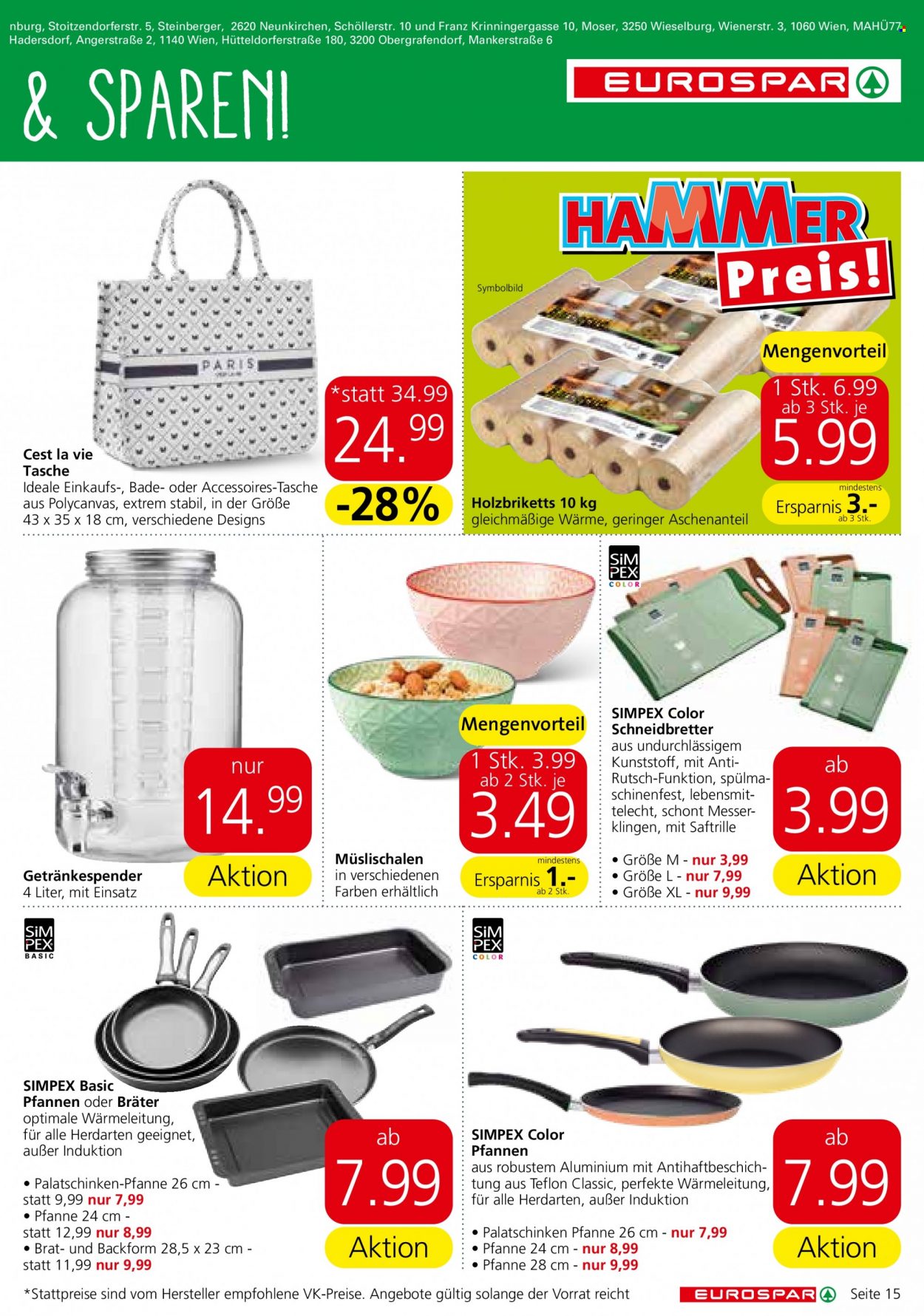 Angebote EUROSPAR - 27.4.2023 - 10.5.2023. Seite 15