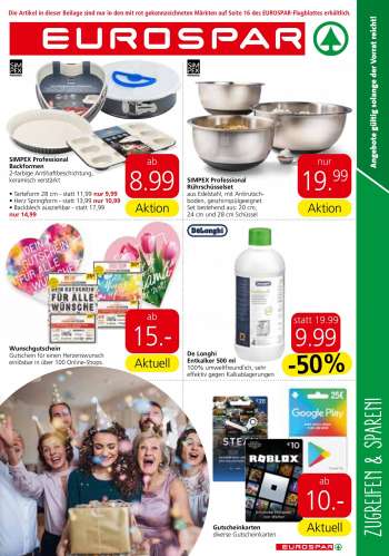 Angebote EUROSPAR - 27.4.2023 - 10.5.2023.