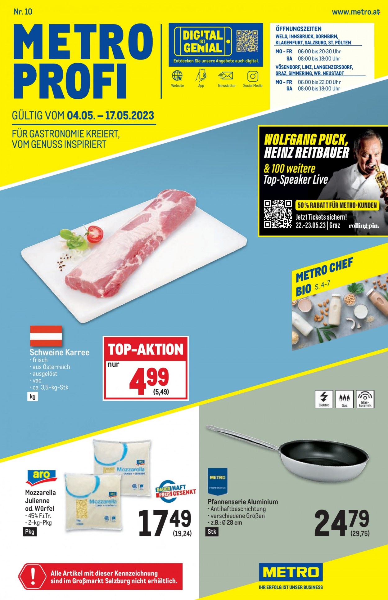 Angebote Metro - 4.5.2023 - 17.5.2023. Seite 1