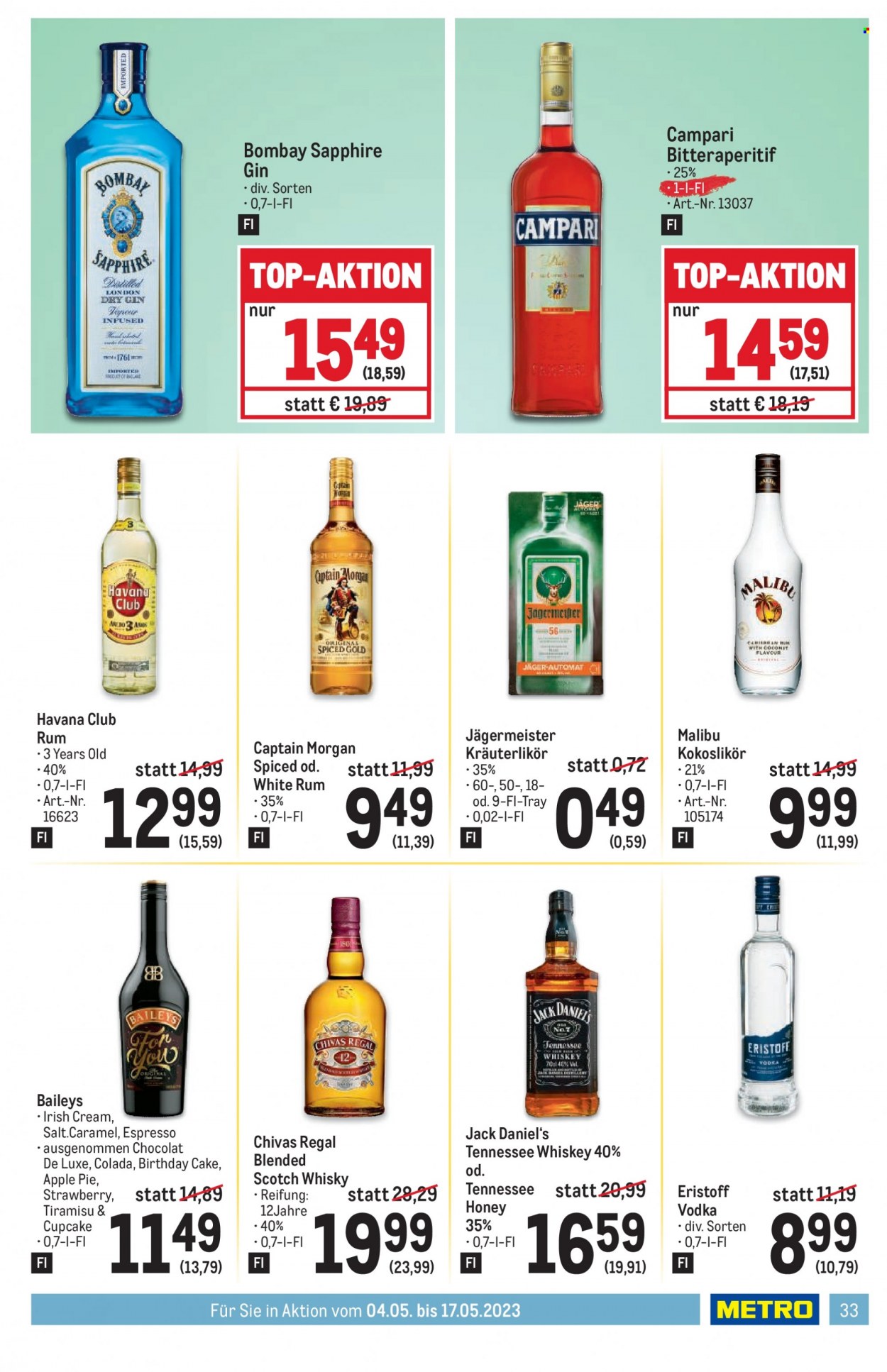 Angebote Metro - 4.5.2023 - 17.5.2023. Seite 33
