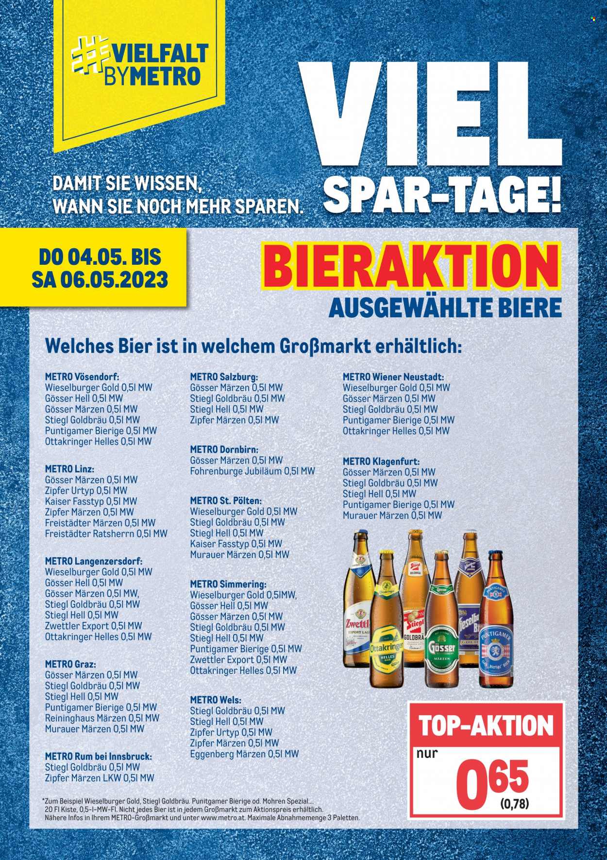 Angebote Metro - 4.5.2023 - 6.5.2023. Seite 1