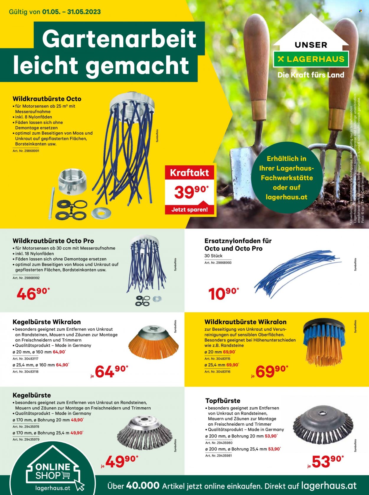 Angebote Lagerhaus - 1.5.2023 - 31.5.2023. Seite 1