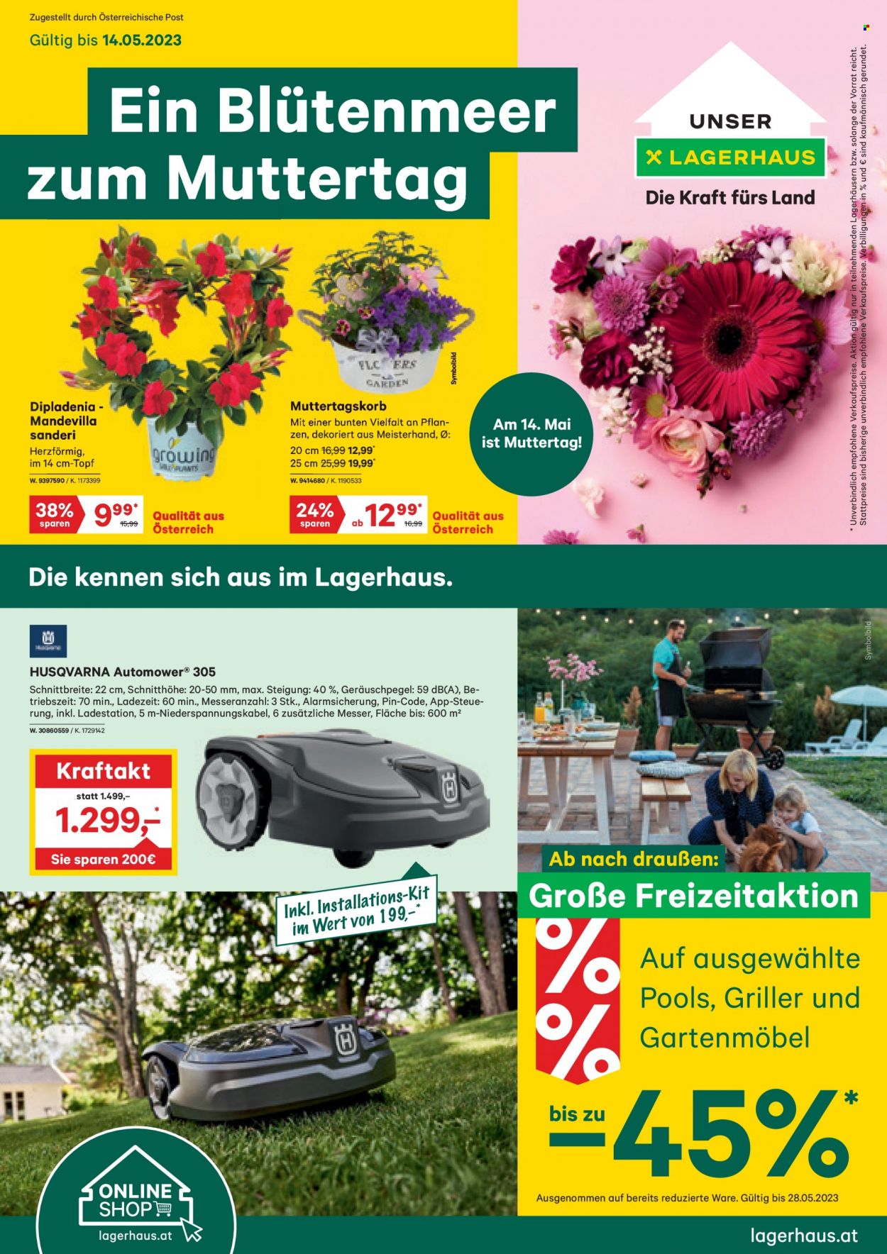 Angebote Lagerhaus - 3.5.2023 - 14.5.2023. Seite 1