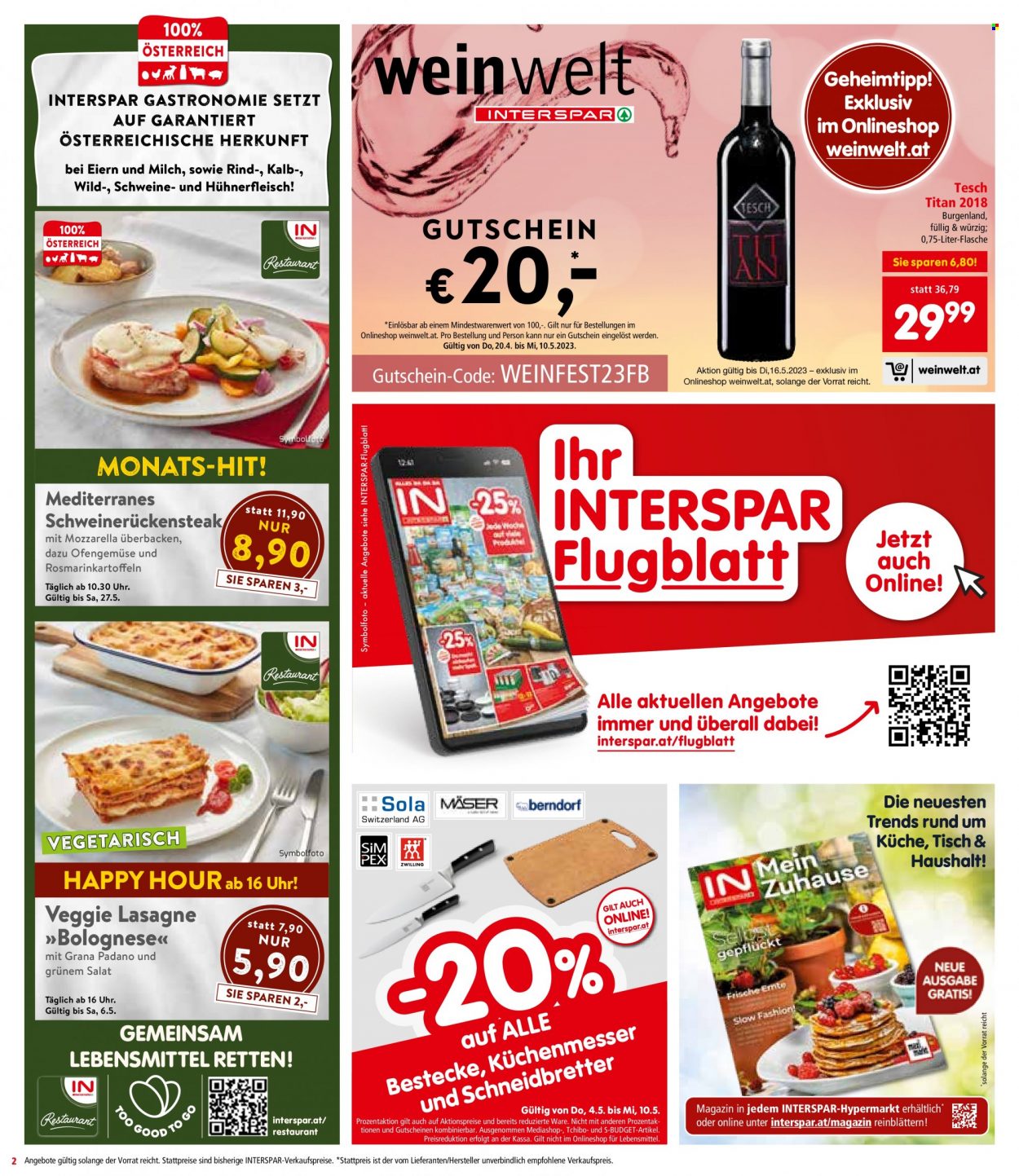 Angebote INTERSPAR - 4.5.2023 - 10.5.2023. Seite 2